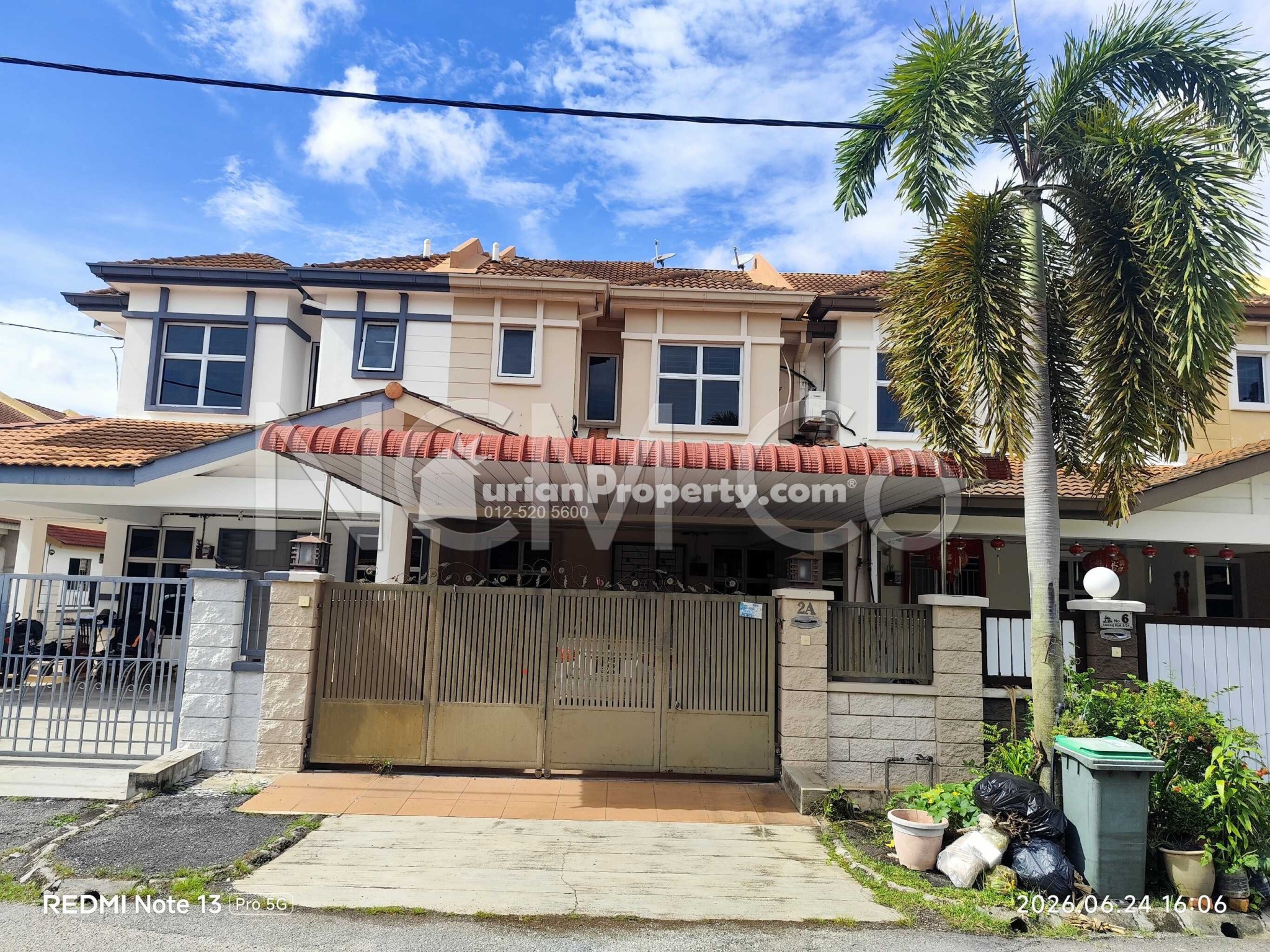 Terrace House For Auction at Bandar Laguna Merbok