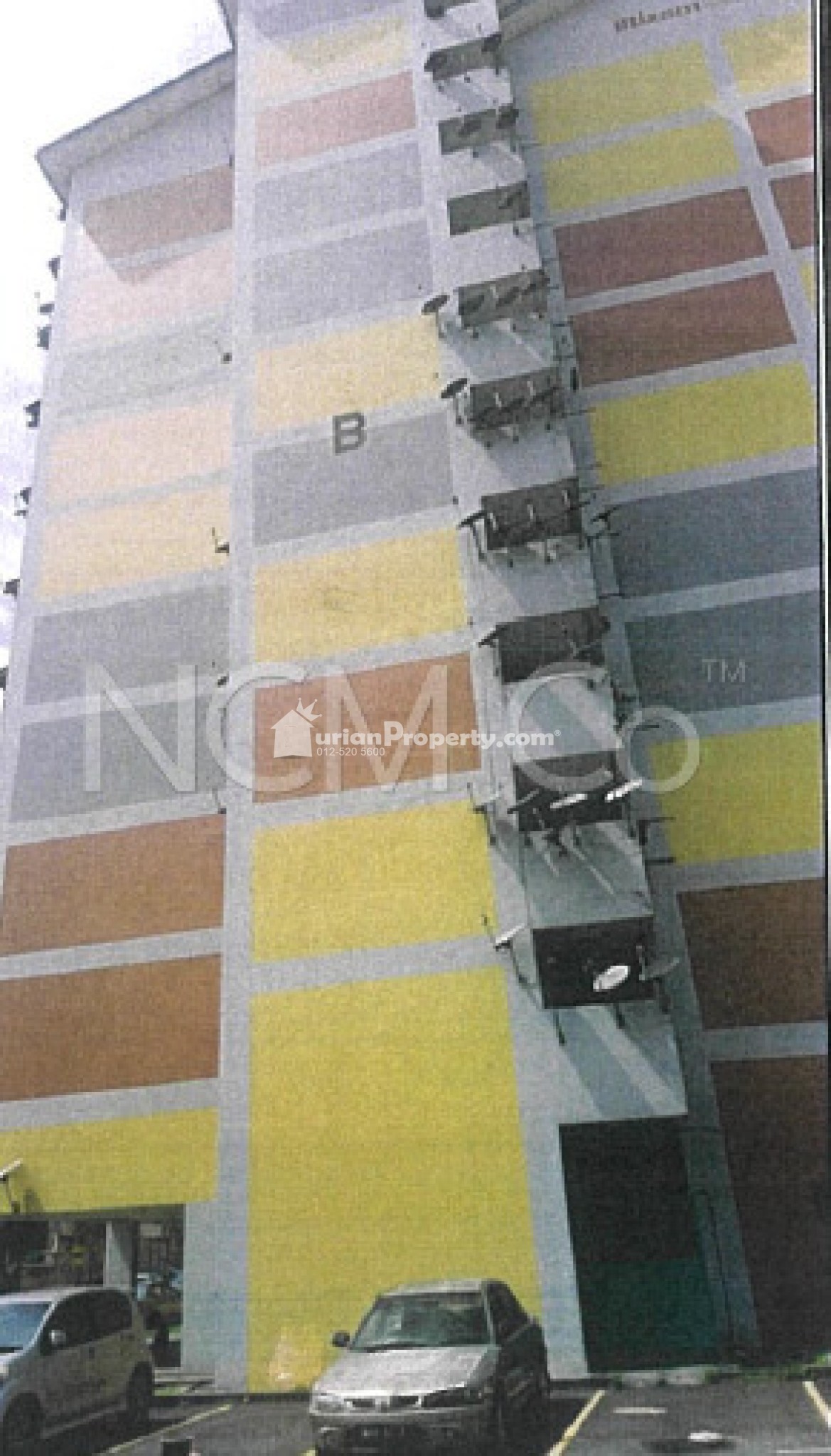 Apartment For Auction at Pangsapuri Laksamana Jaya