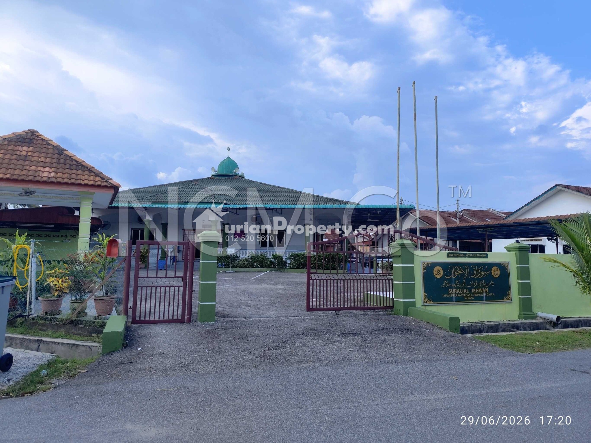 Terrace House For Auction at Taman Melaka Perdana