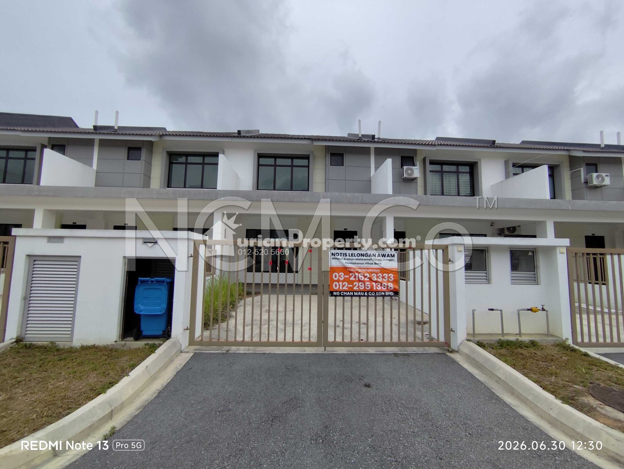 Terrace House For Auction at Taman Sri Penawar