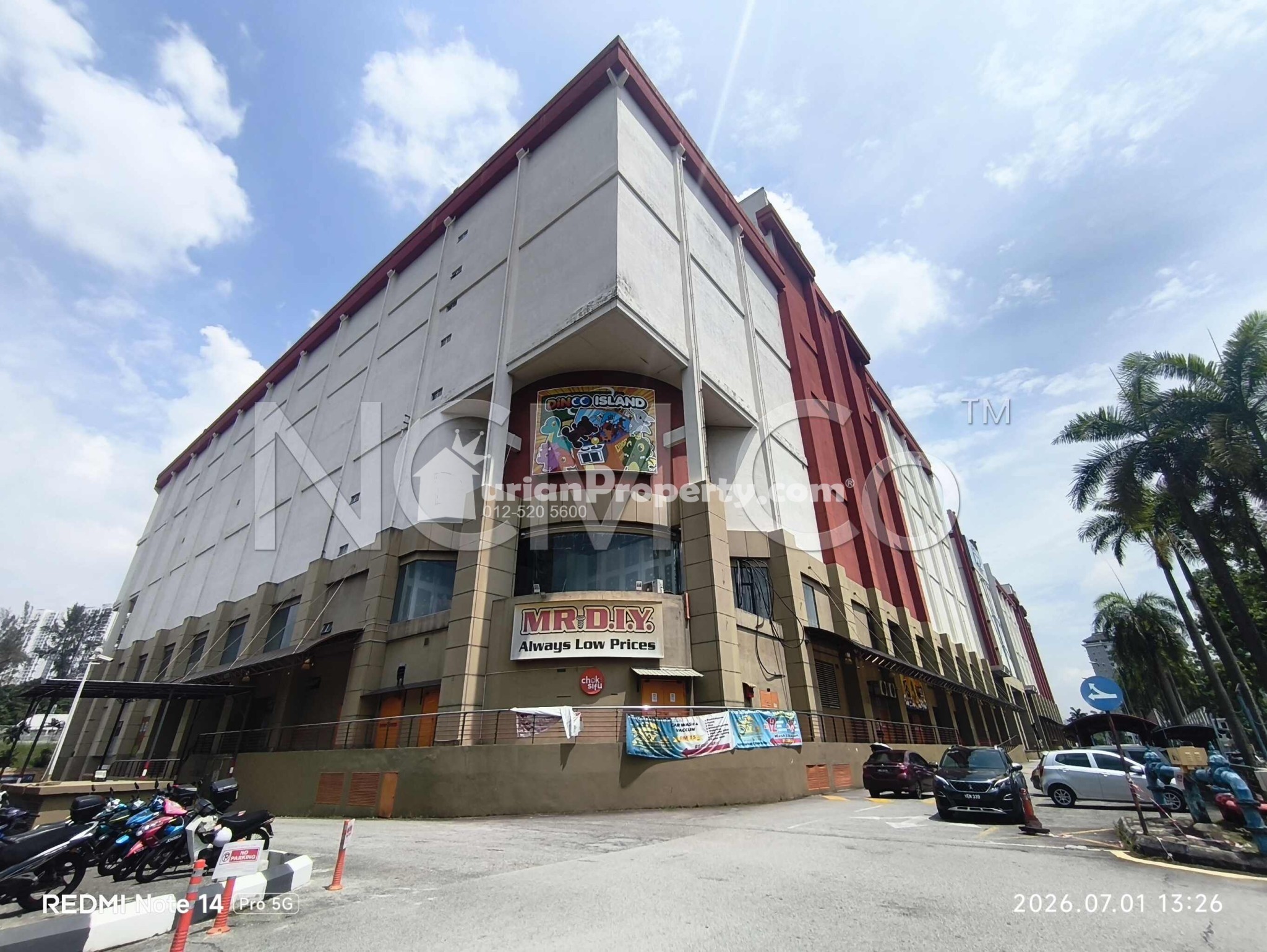 Retail Space For Auction at Endah Parade