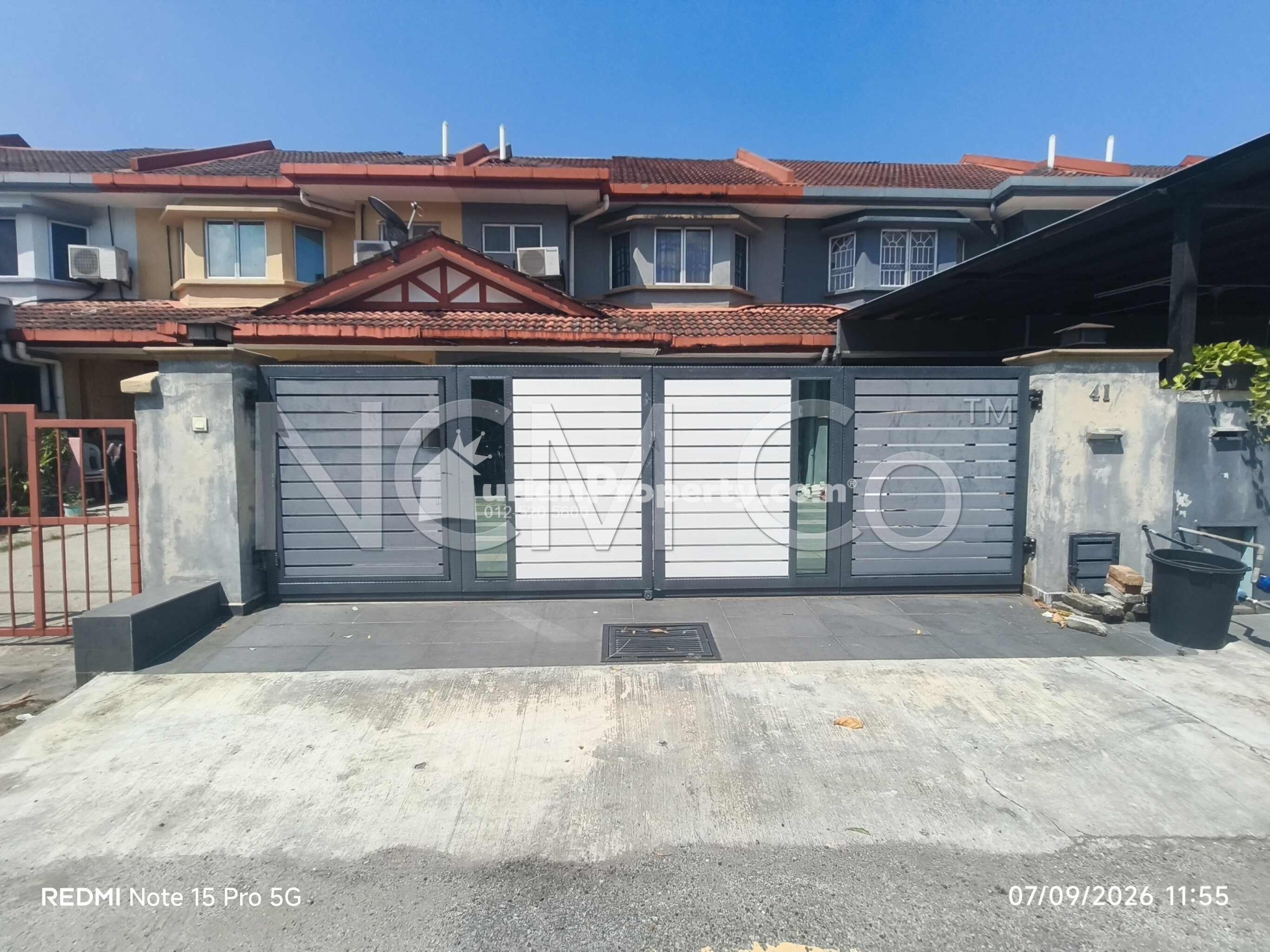 Terrace House For Auction at Taman Teluk Gedung Indah