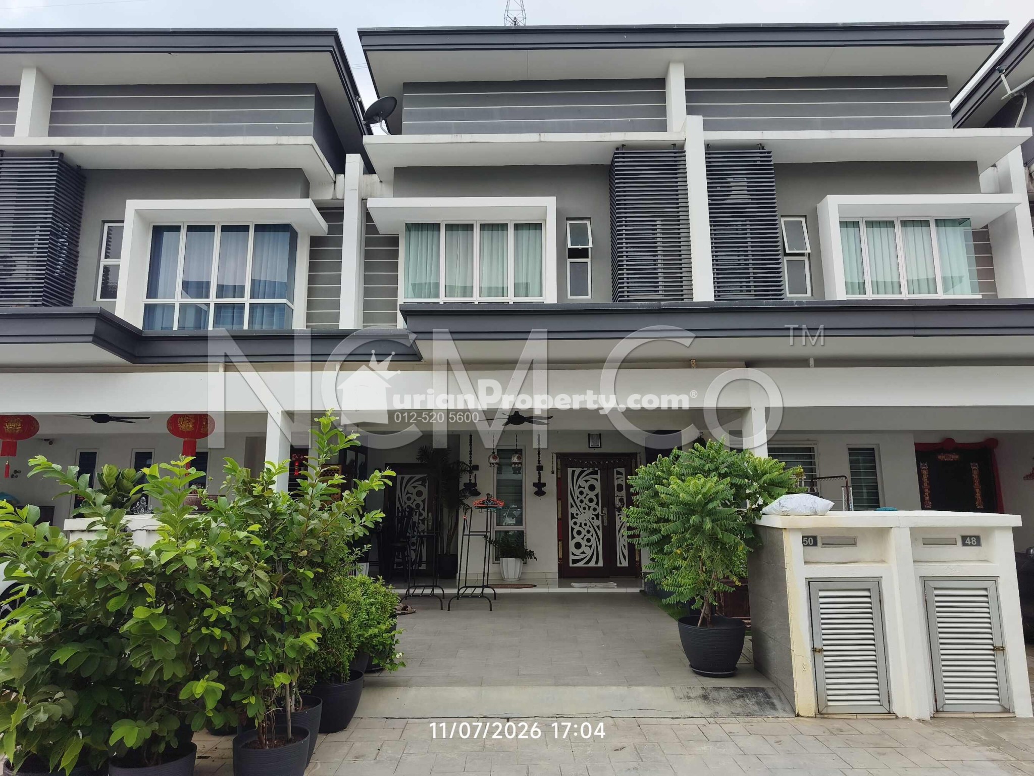 Terrace House For Auction at Laman Vista Alam