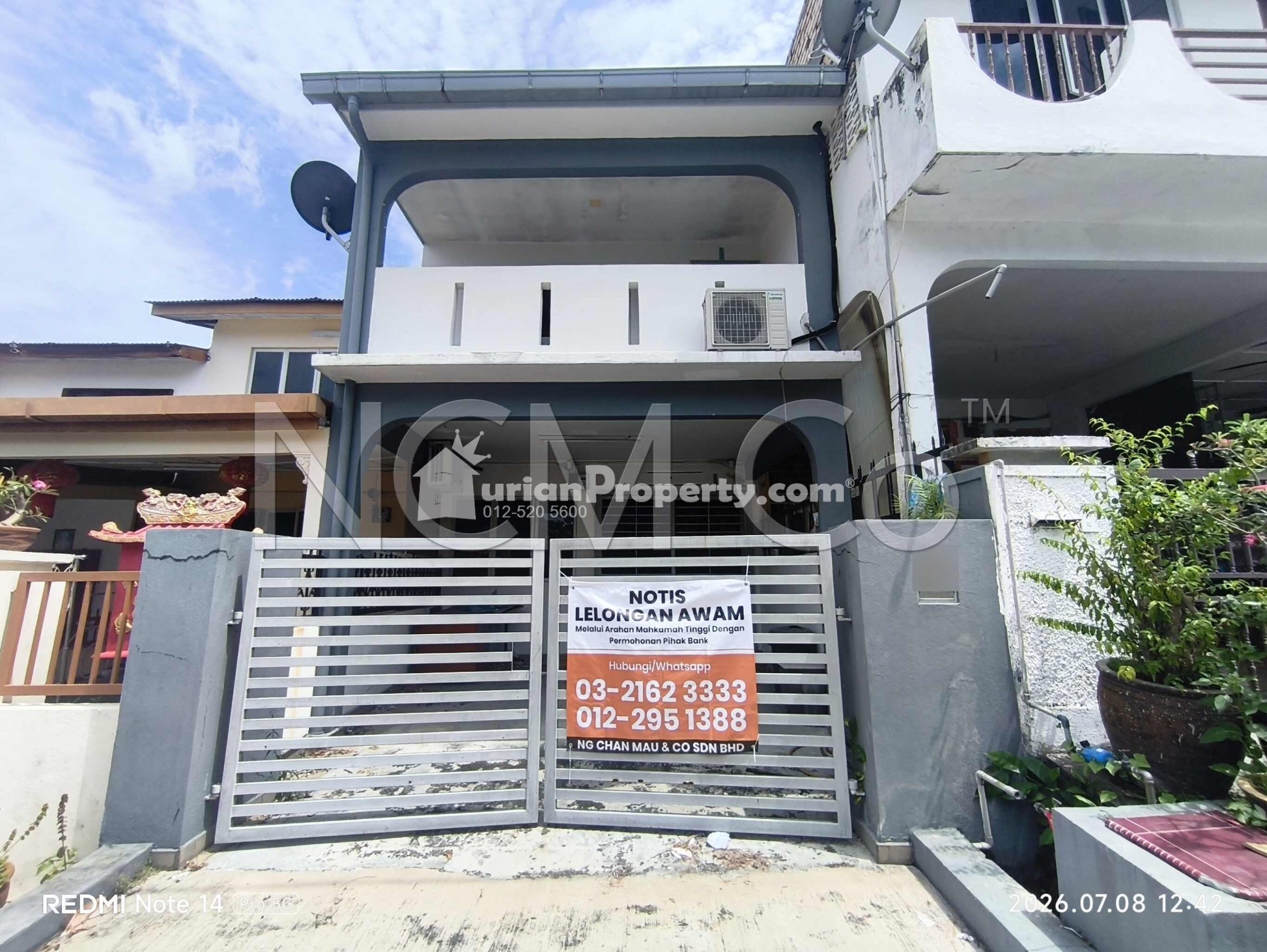 Terrace House For Auction at Taman Bukit Kajang Baru