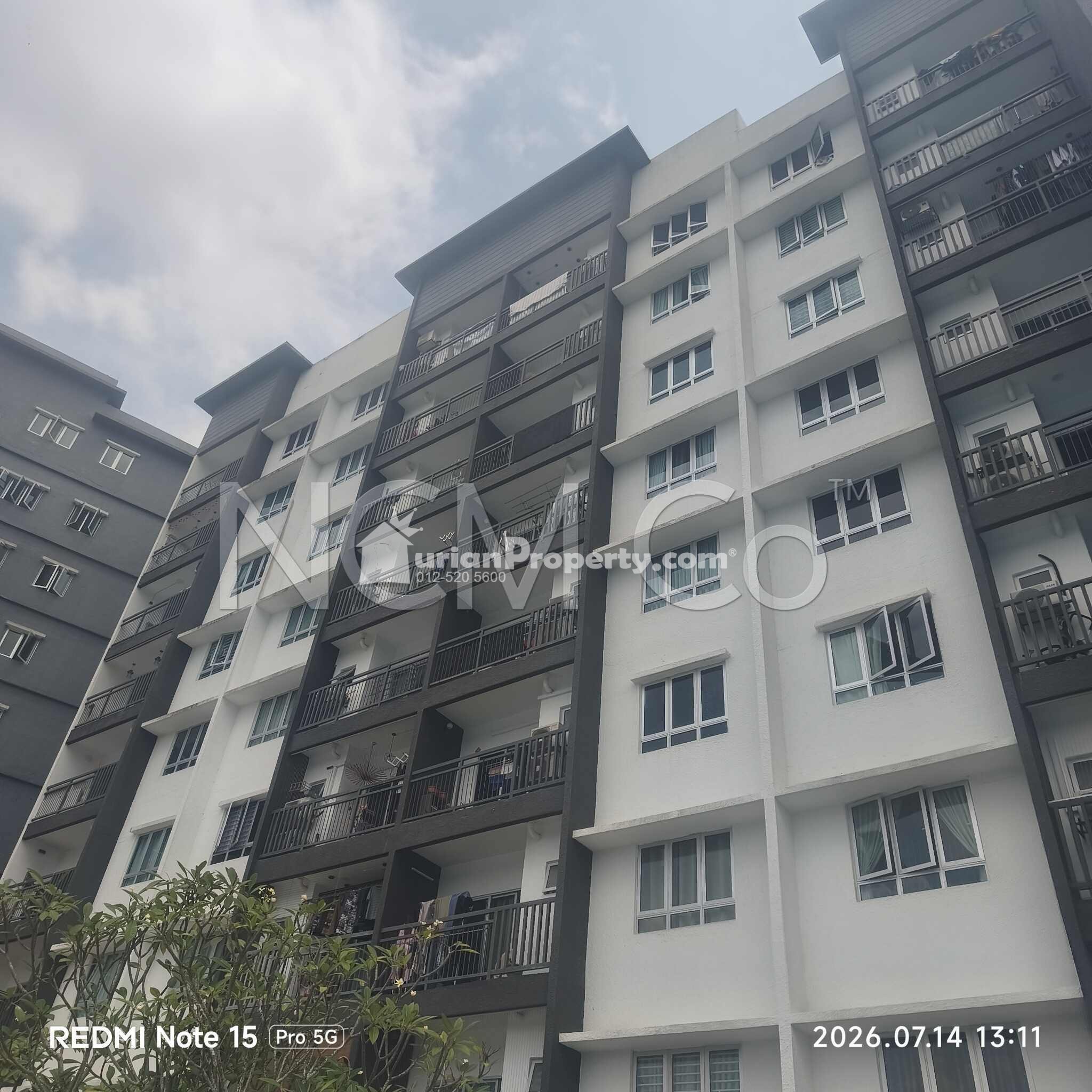 Condo For Auction at Residensi Anggerik Wira
