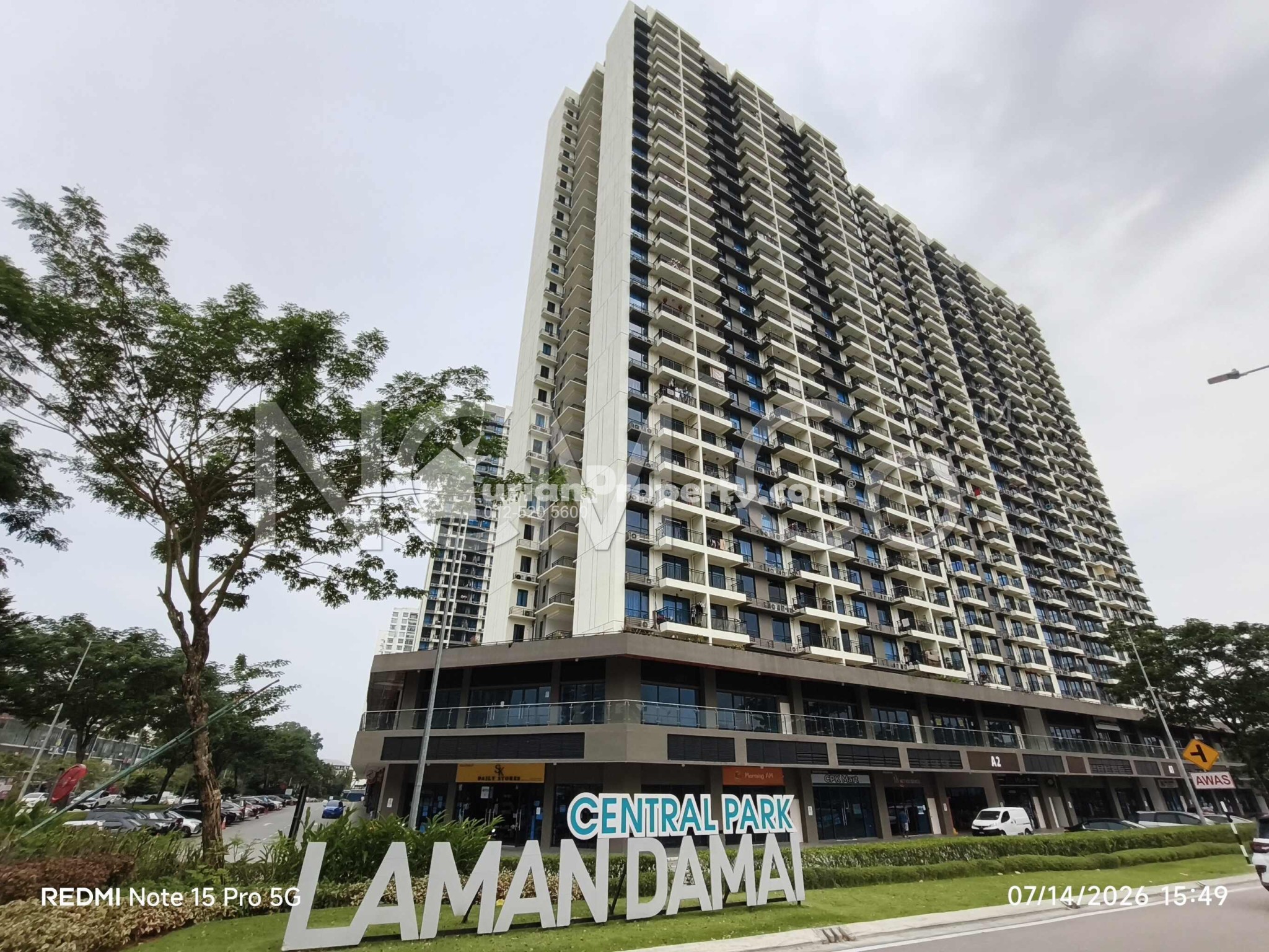 Apartment For Auction at Laman Damai @  Central Park
