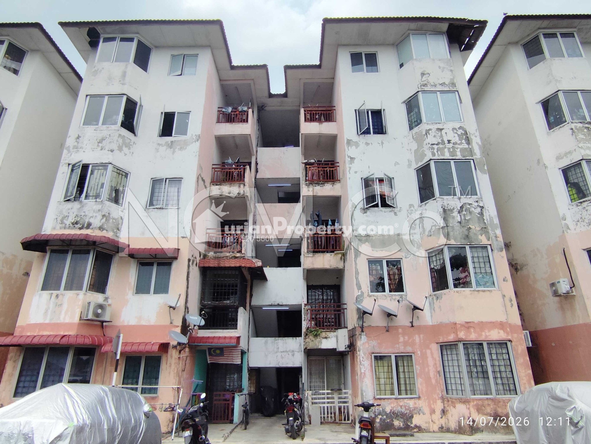 Apartment For Auction at Taman Sri Nelayan Flat