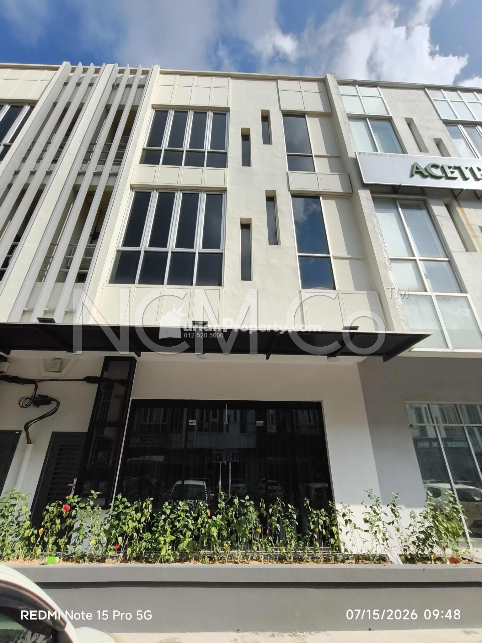 Shop Office For Auction at Taman Cahaya Kota Putri