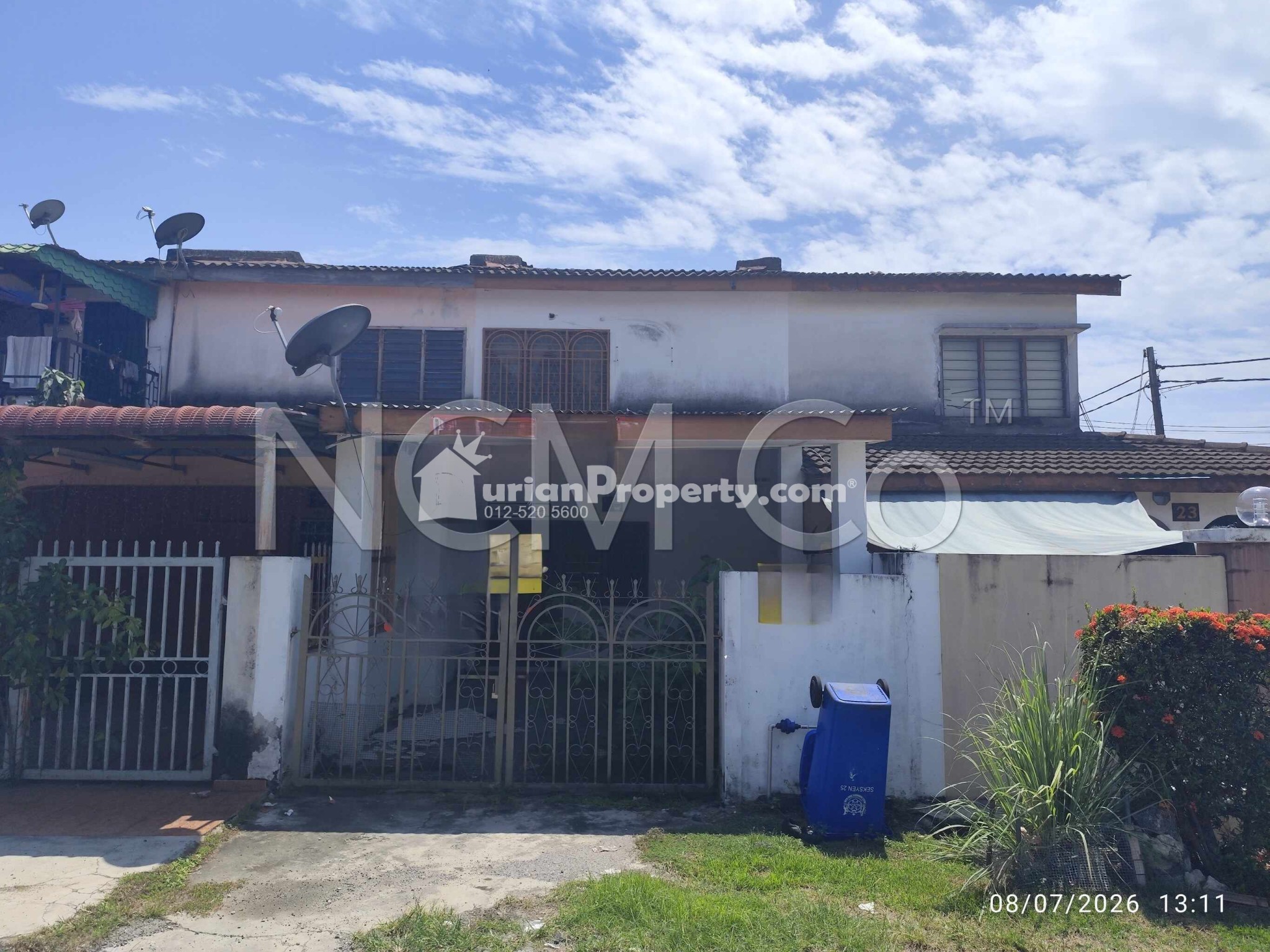 Terrace House For Auction at Taman Sri Muda