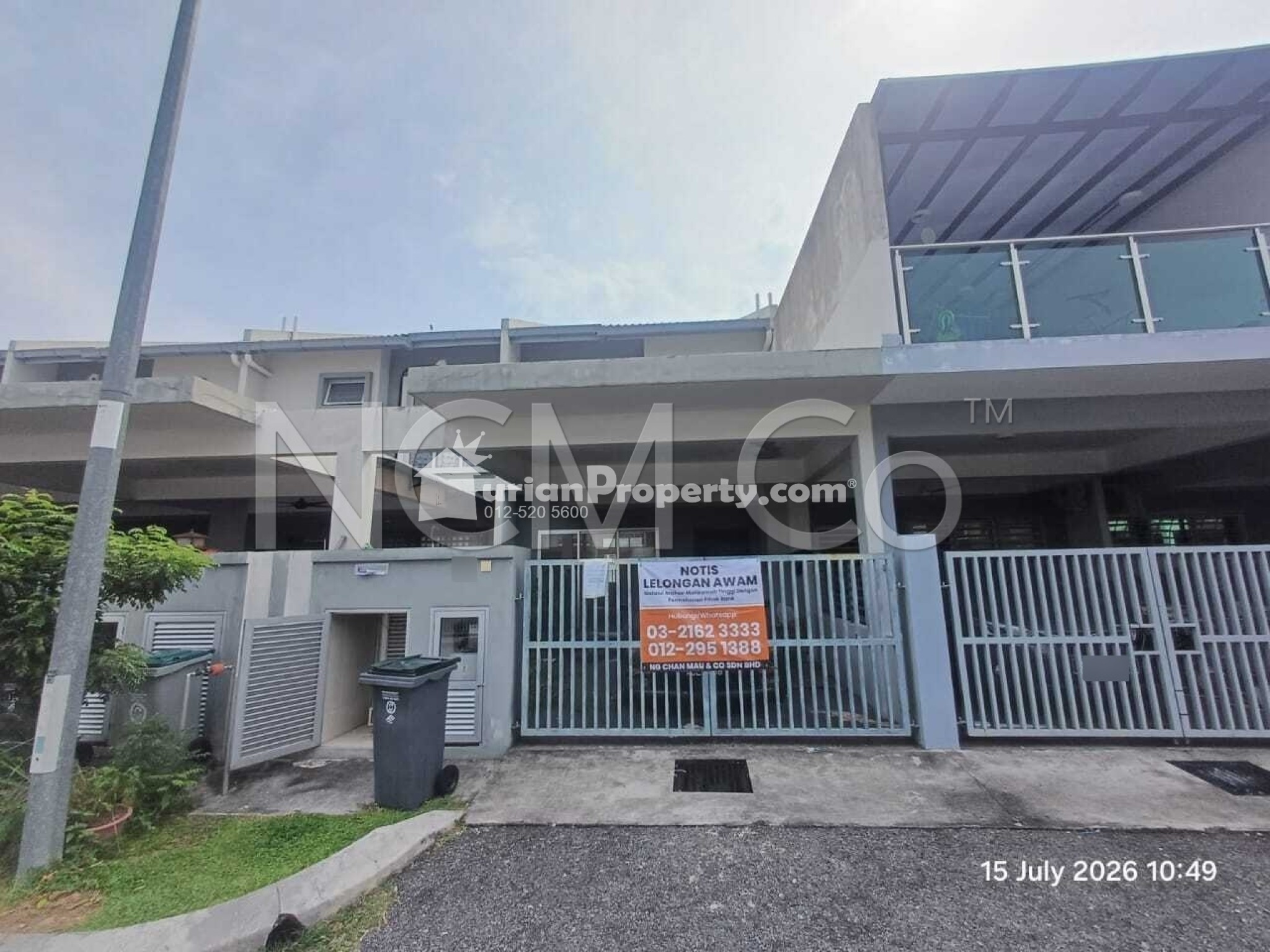 Terrace House For Auction at Taman Tasik Senangin
