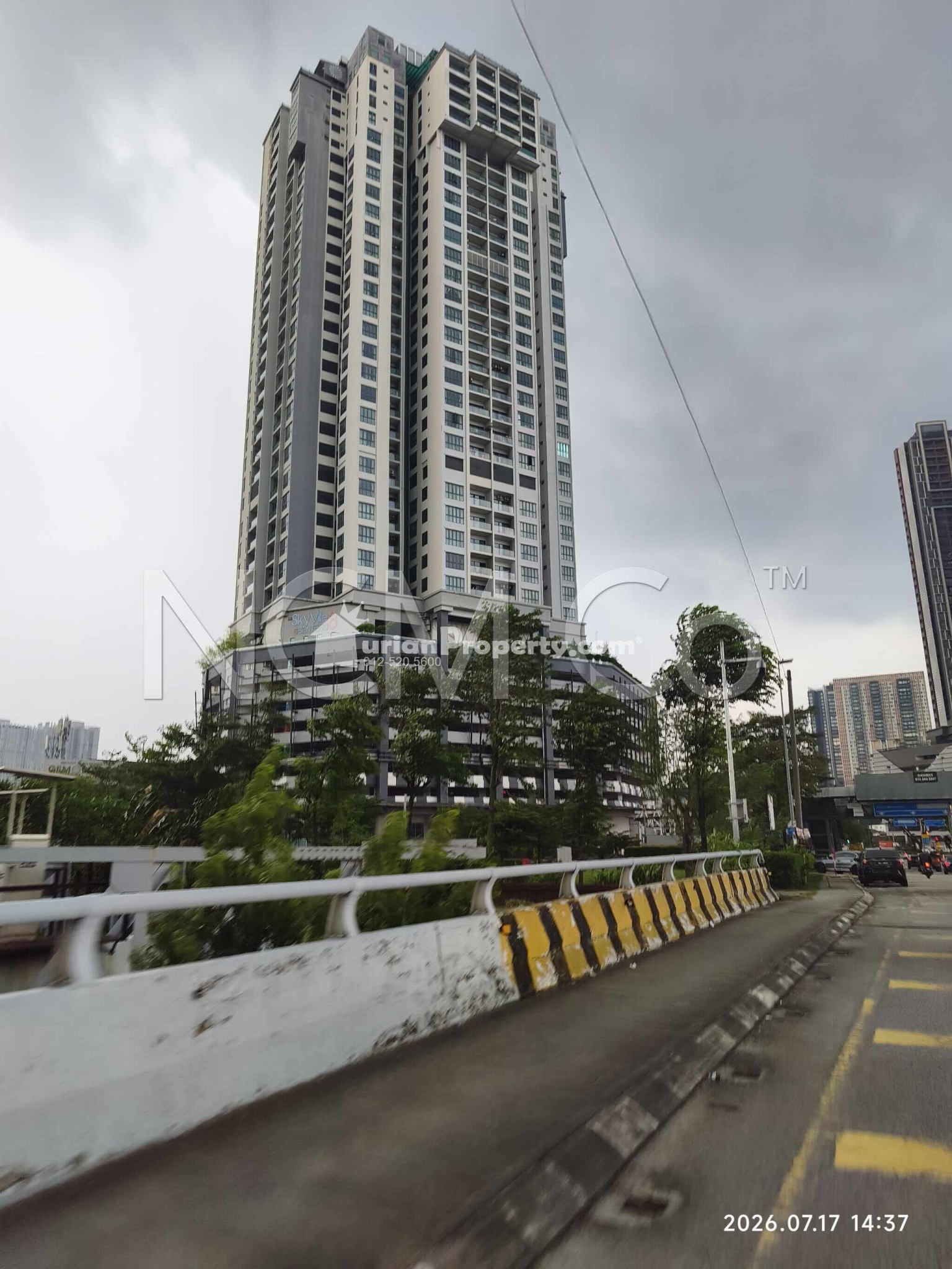 Serviced Residence For Auction at SkyVille 8 @ Benteng