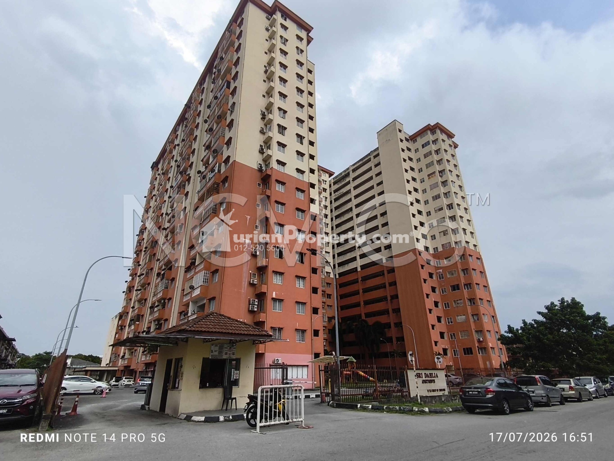 Apartment For Auction at Sri Dahlia Apartment