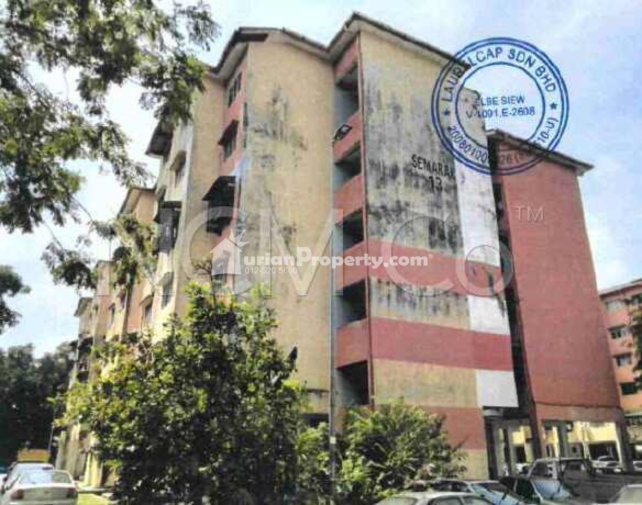 Apartment For Auction at Gugusan Semarak
