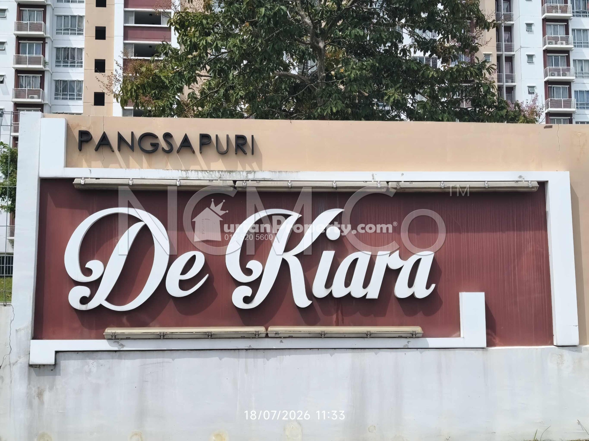 Apartment For Auction at De Kiara Apartment