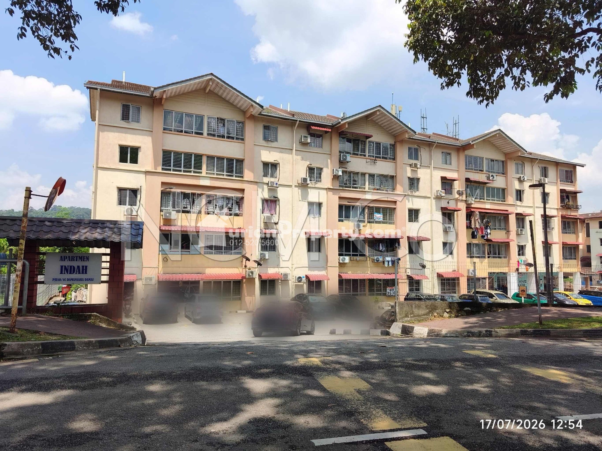 Apartment For Auction at Indah Apartment