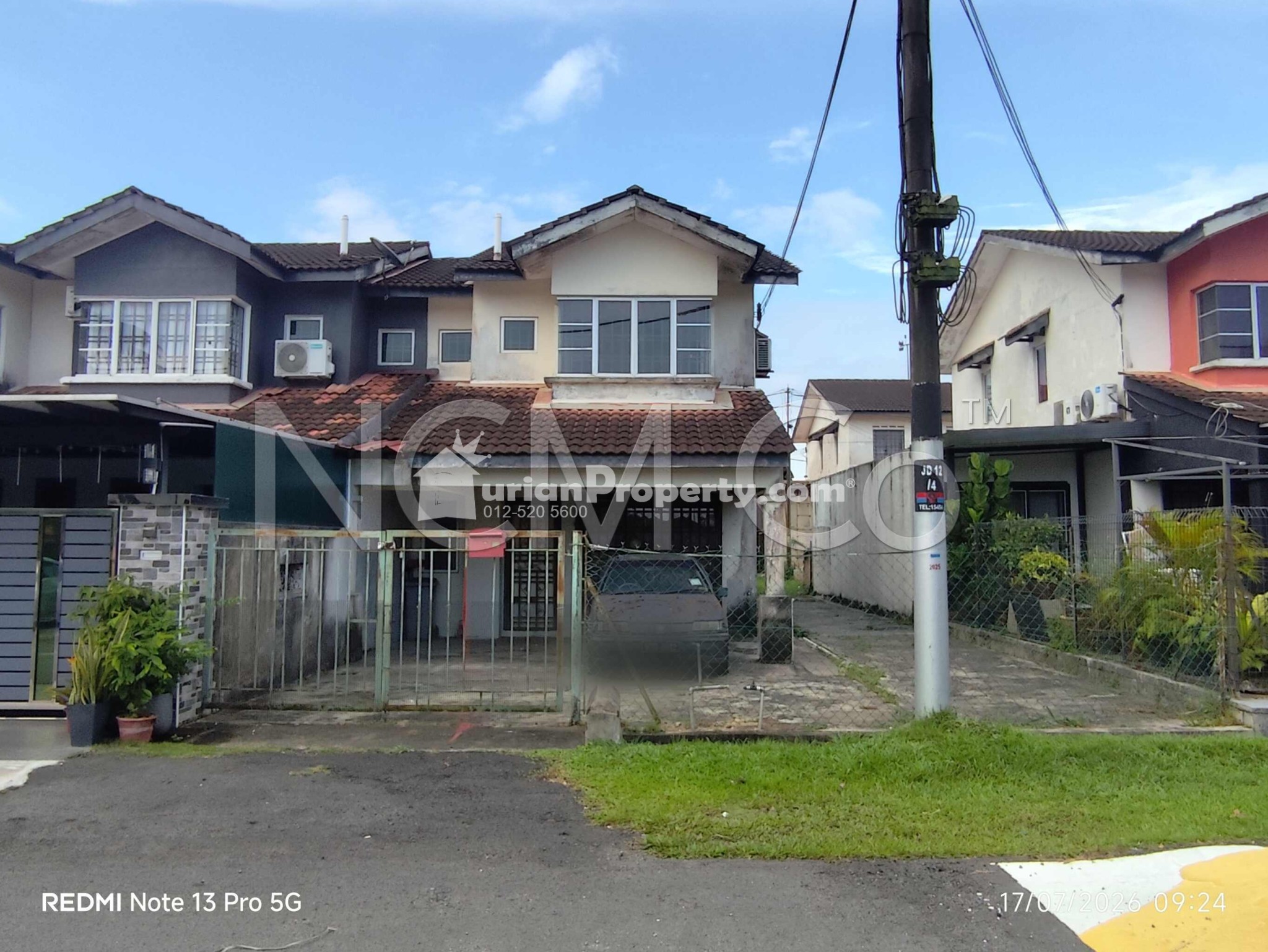 Terrace House For Auction at Taman Cahaya Masai