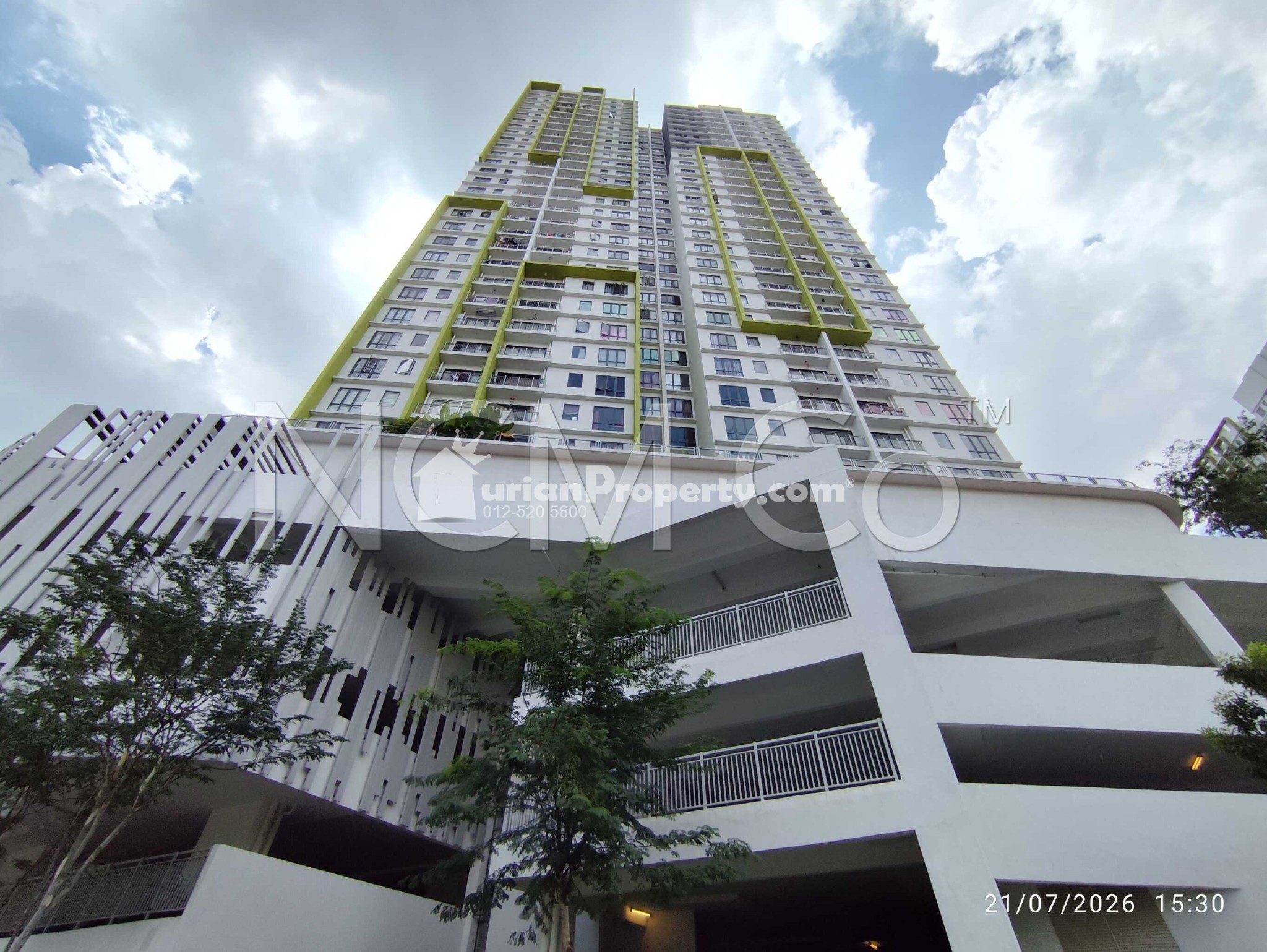 Apartment For Auction at Opal Residence @ Mutiara Heights