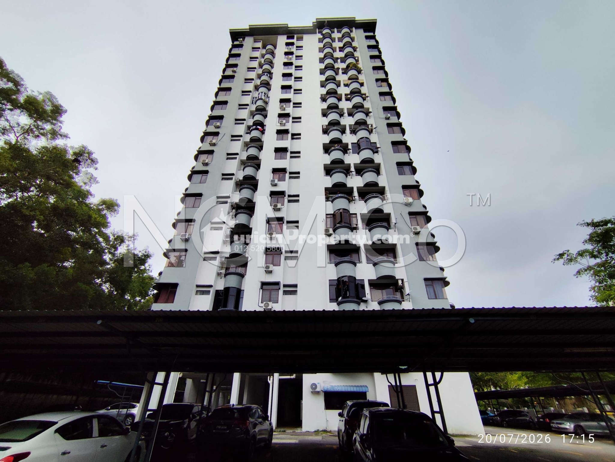 Flat For Auction at Ferringhi Delima Condominium