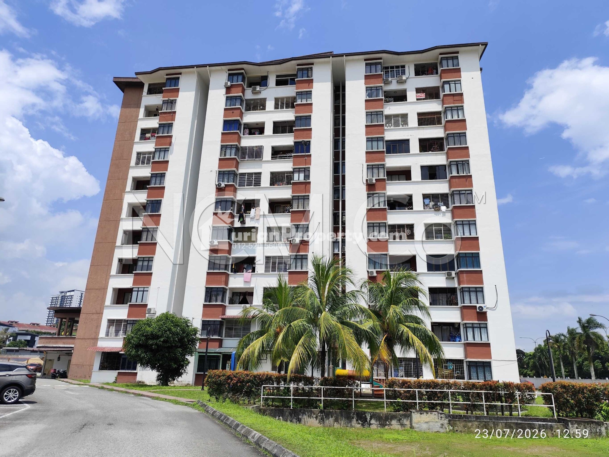 Apartment For Auction at Anggerik Residensi
