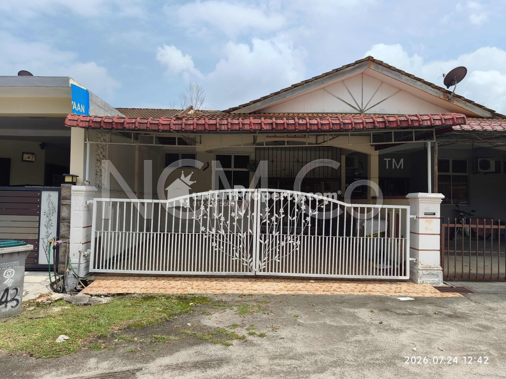 Terrace House For Auction at Taman Bukit Chedang