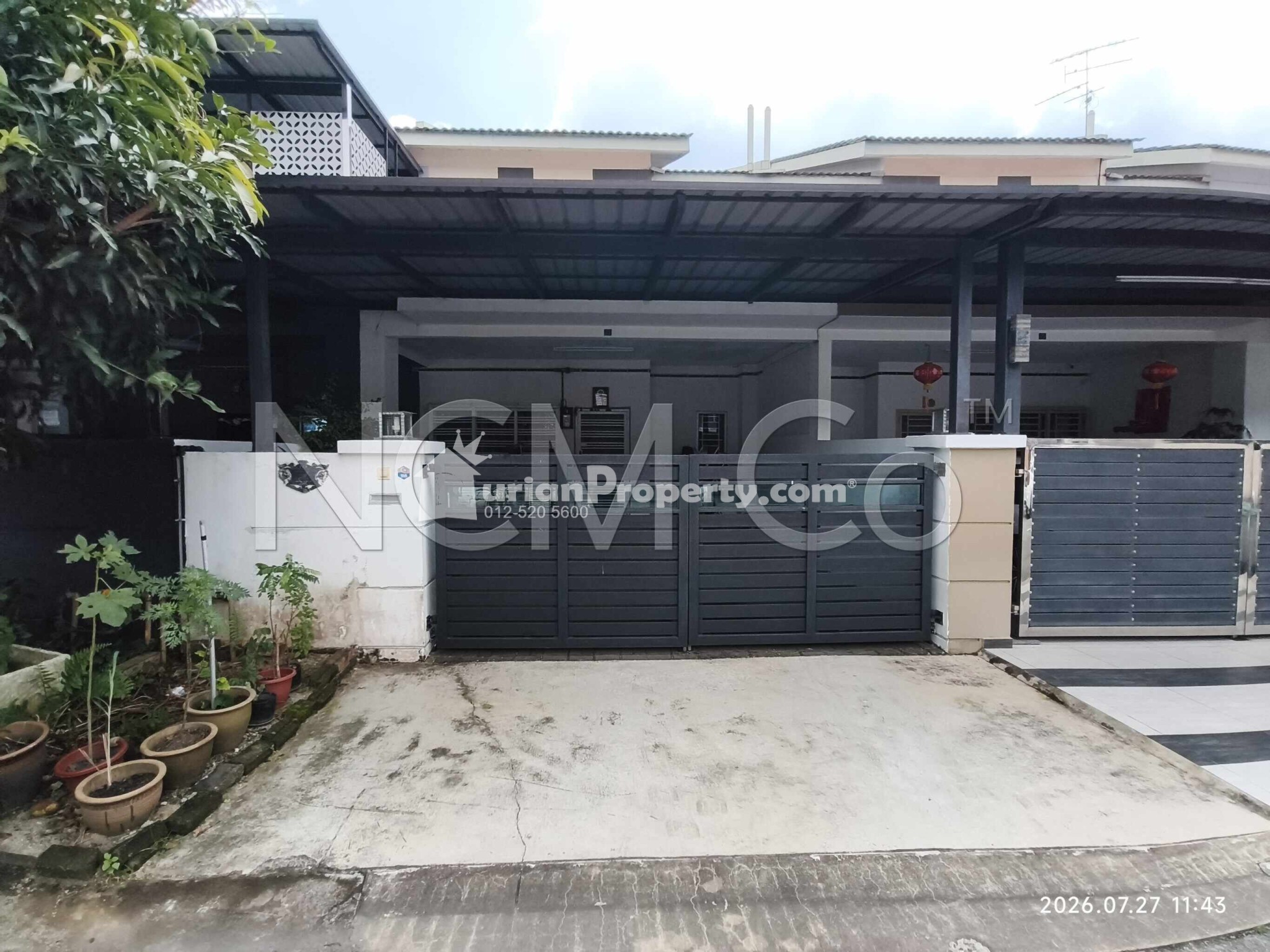 Terrace House For Auction at Taman Nusa Bayu