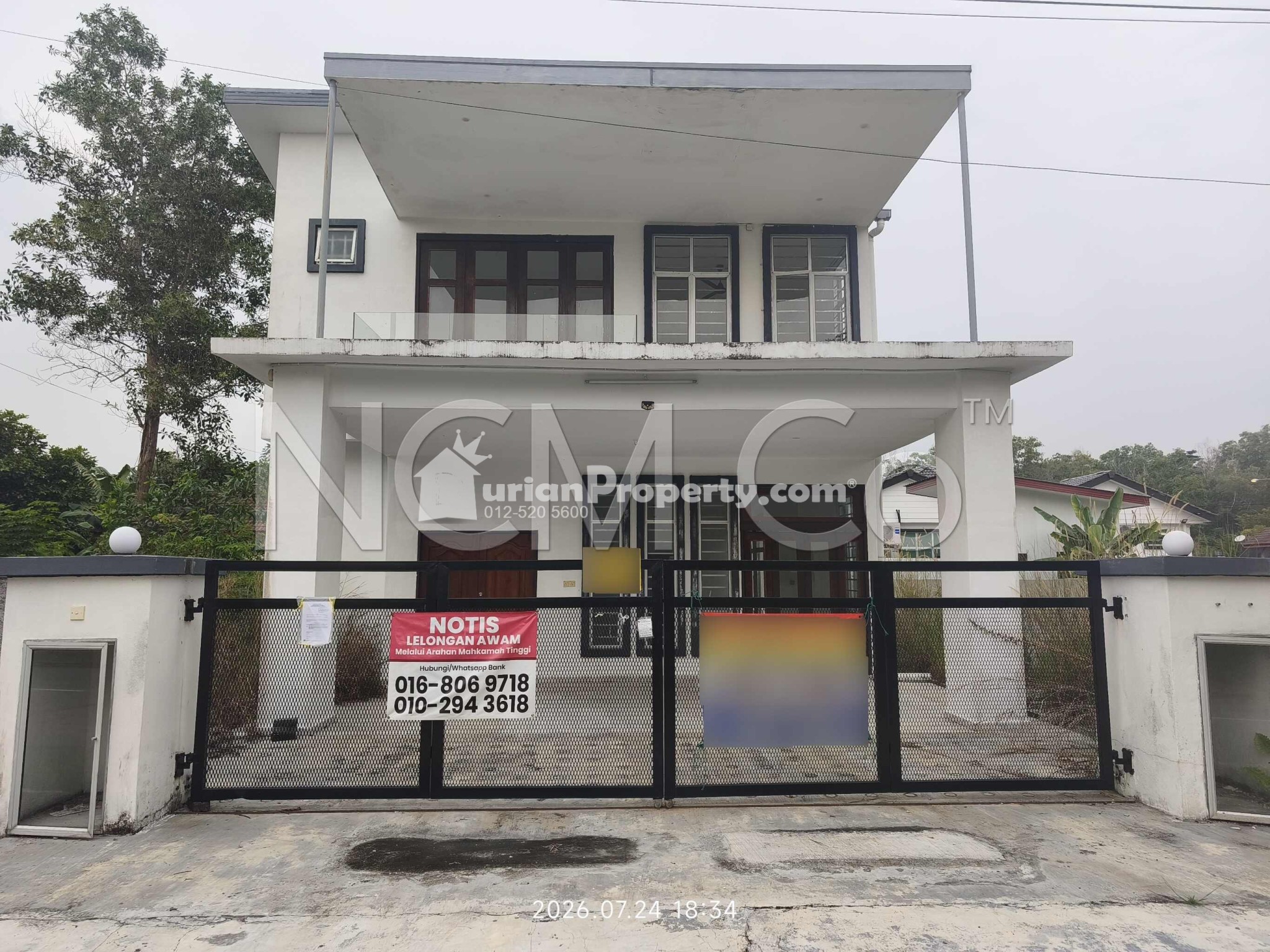Bungalow House For Auction at Taman Tasik Senangin