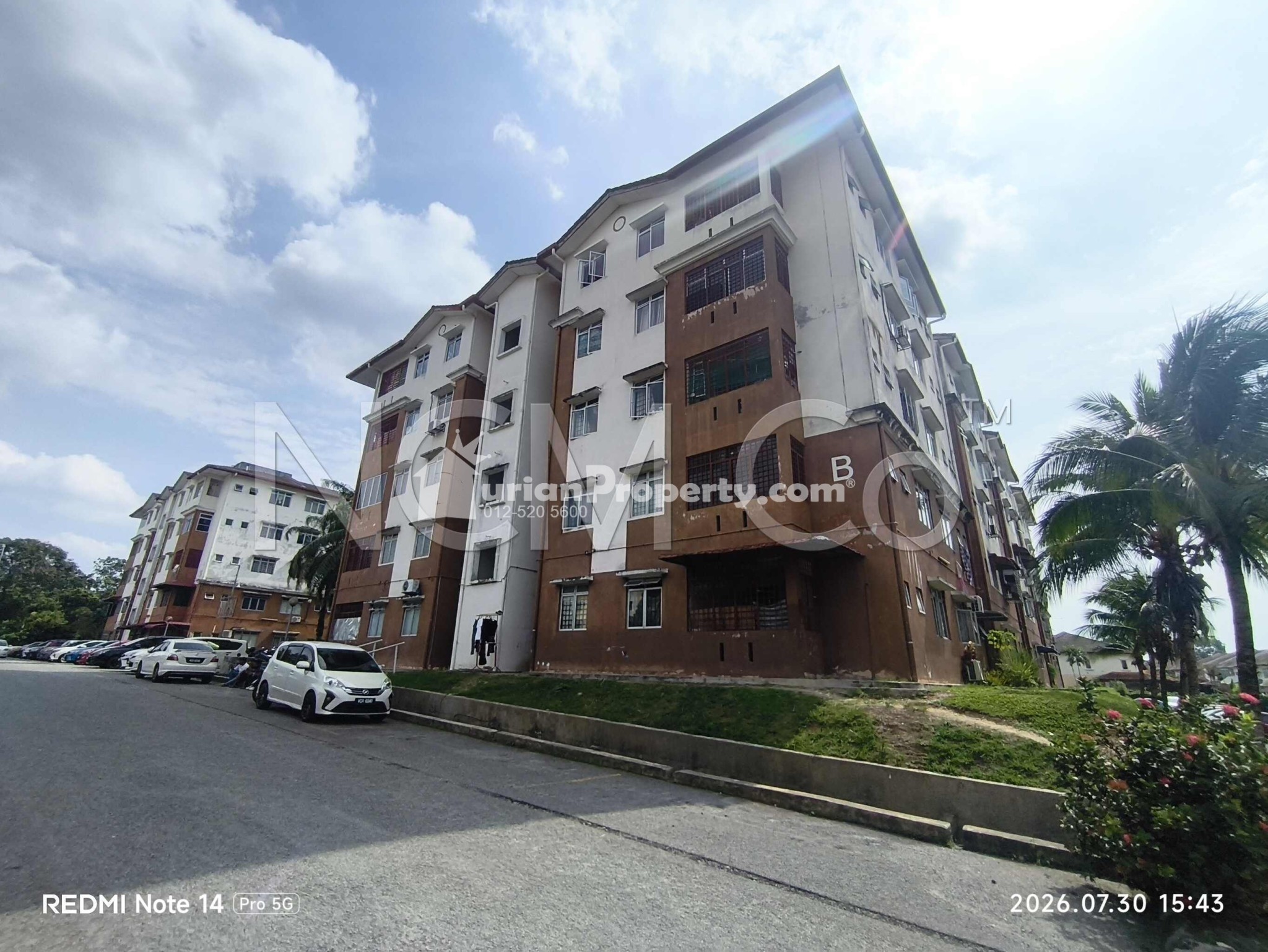 Apartment For Auction at Pangsapuri Seri Mawar
