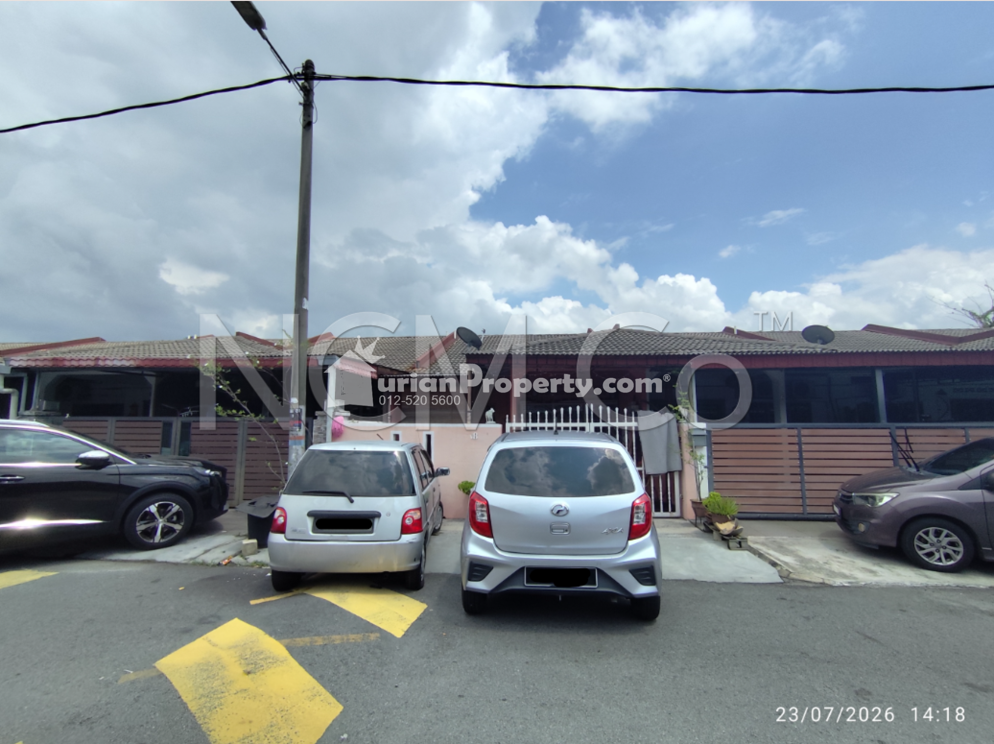 Terrace House For Auction at Taman Mewah Jaya
