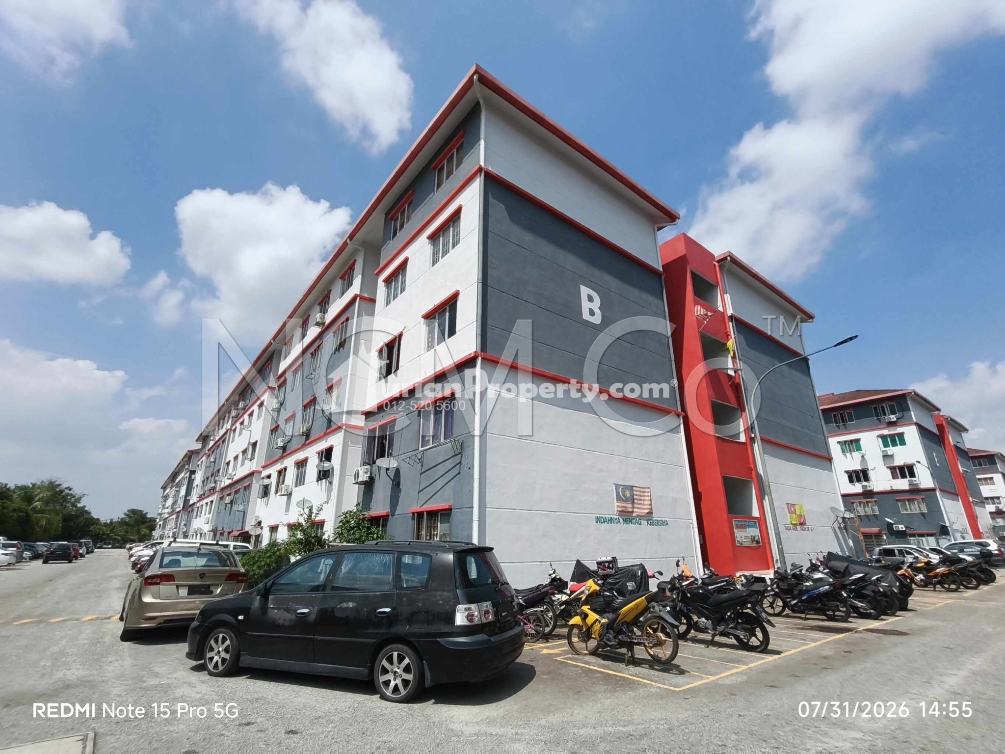 Apartment For Auction at Pangsapuri Seri Saujana