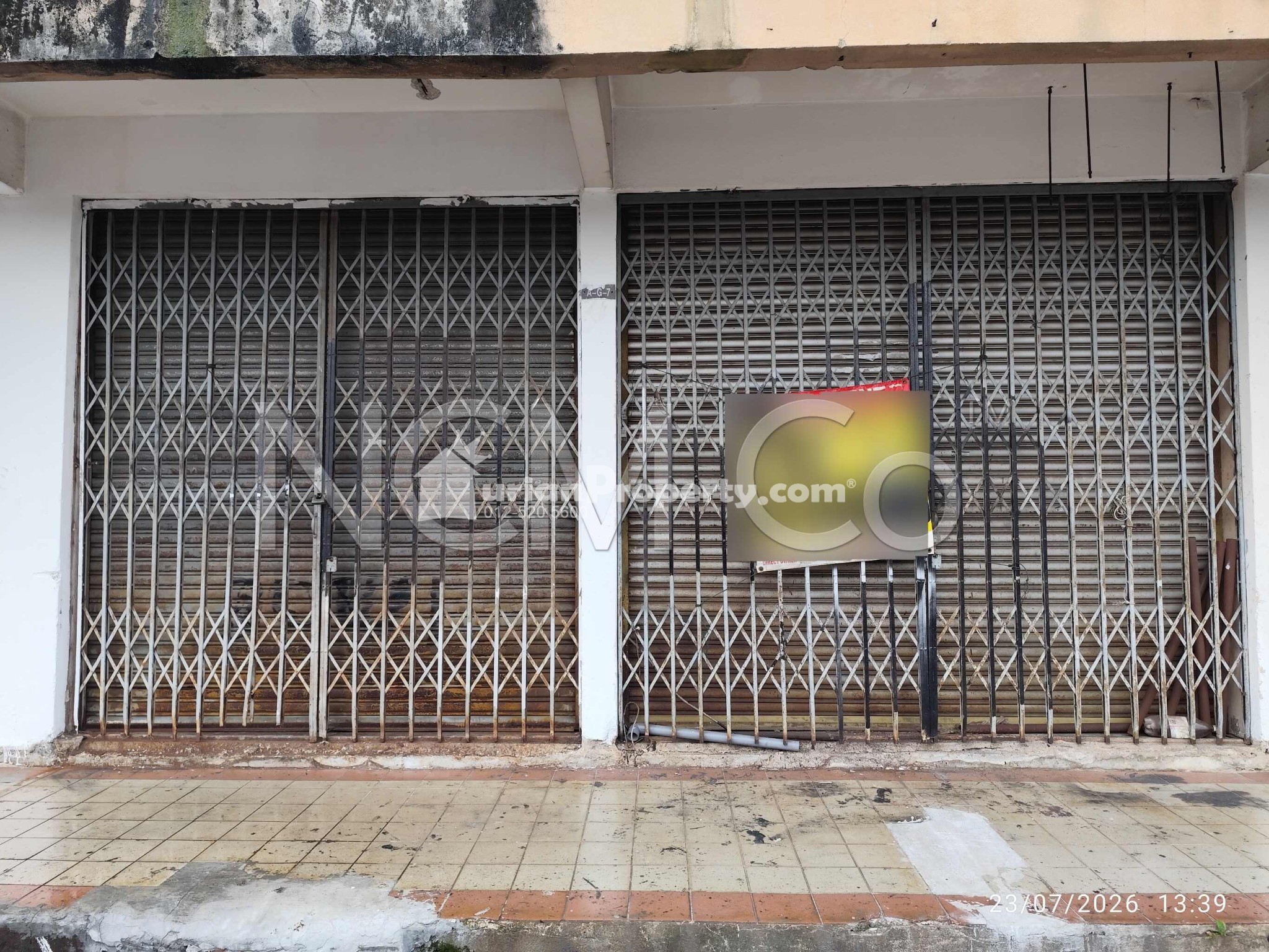 Shop For Auction at Bukit Kuda Apartment