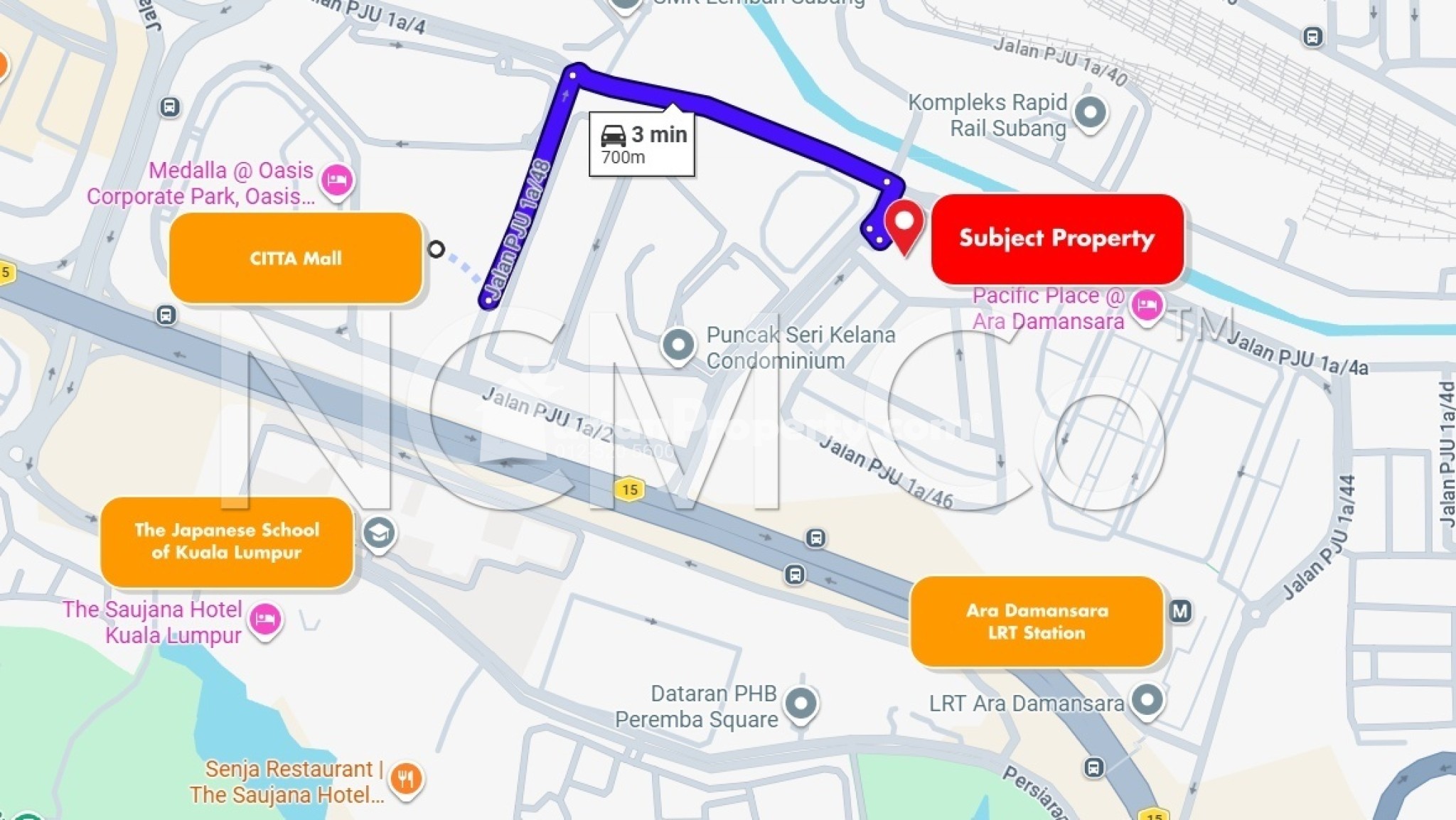 Serviced Residence For Auction at AraTre' Residence