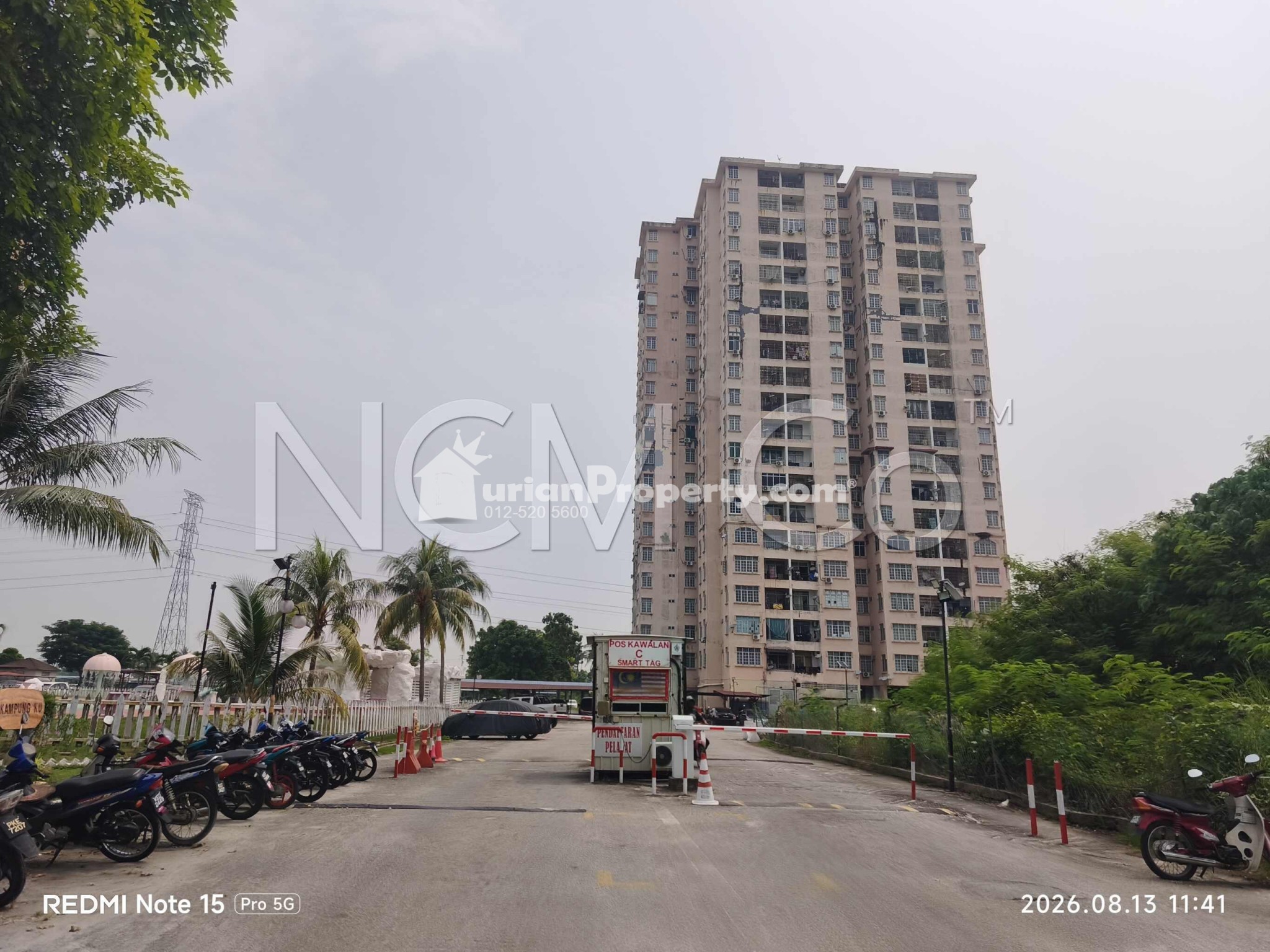 Condo For Auction at Kondominium Mutiara (Bandar Perda)