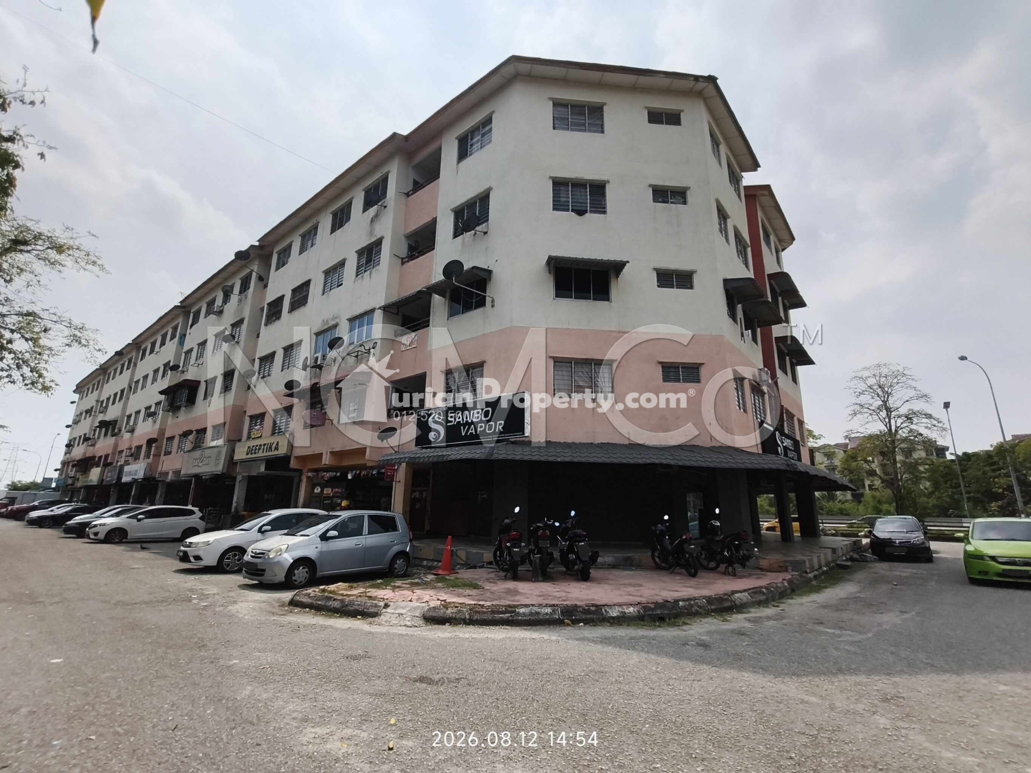 Flat For Auction at Taman Pendamar Indah 2