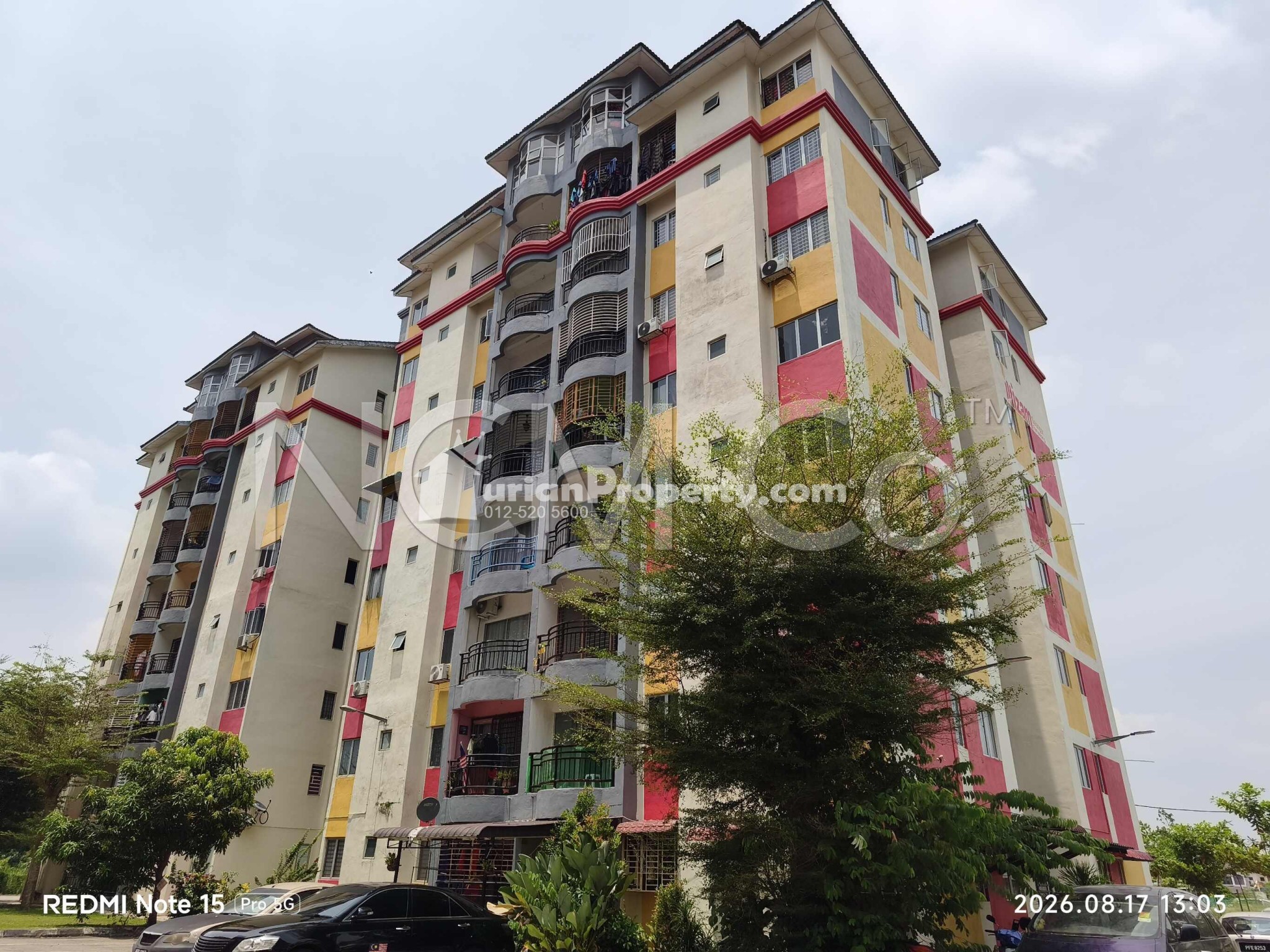 Apartment For Auction at Danau Sutera Apartment