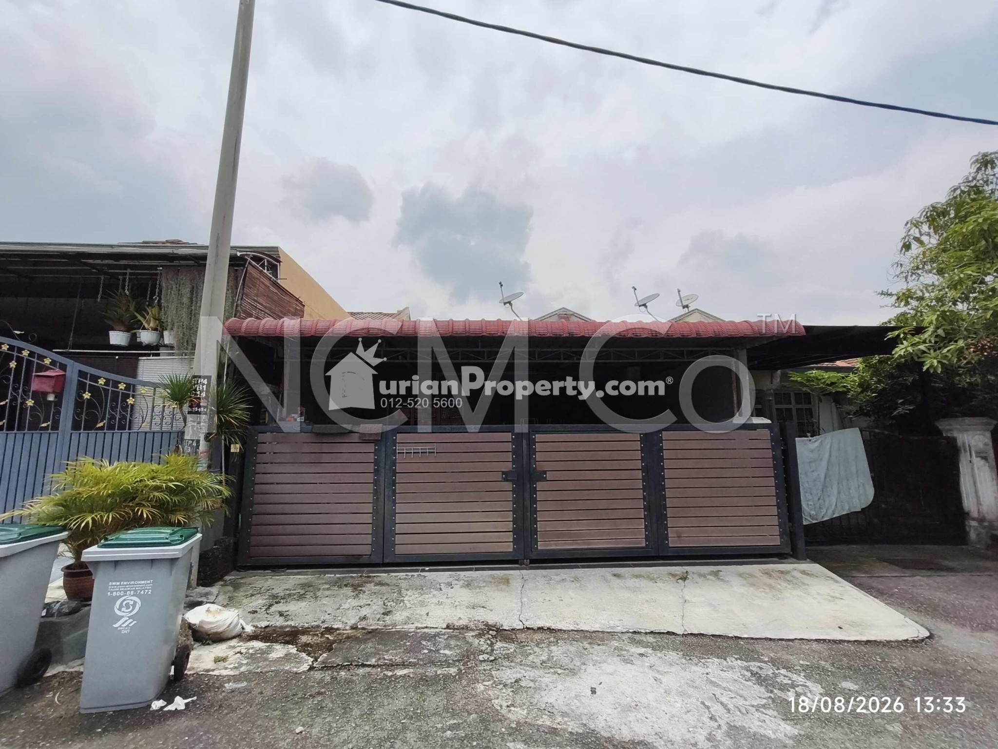 Terrace House For Auction at Desa Cempaka