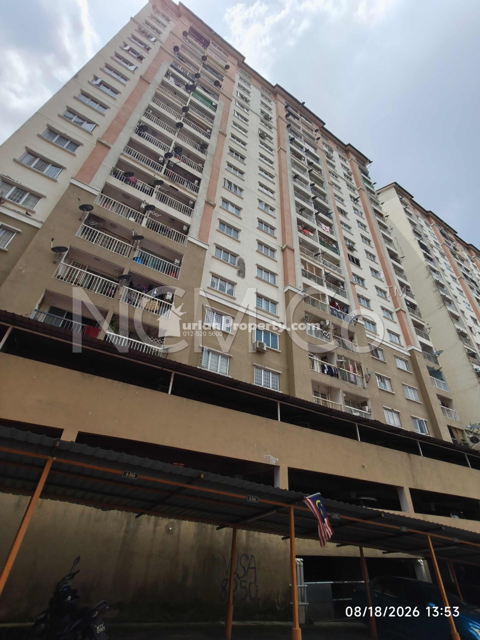 Apartment For Auction at Taman Jasa Perwira