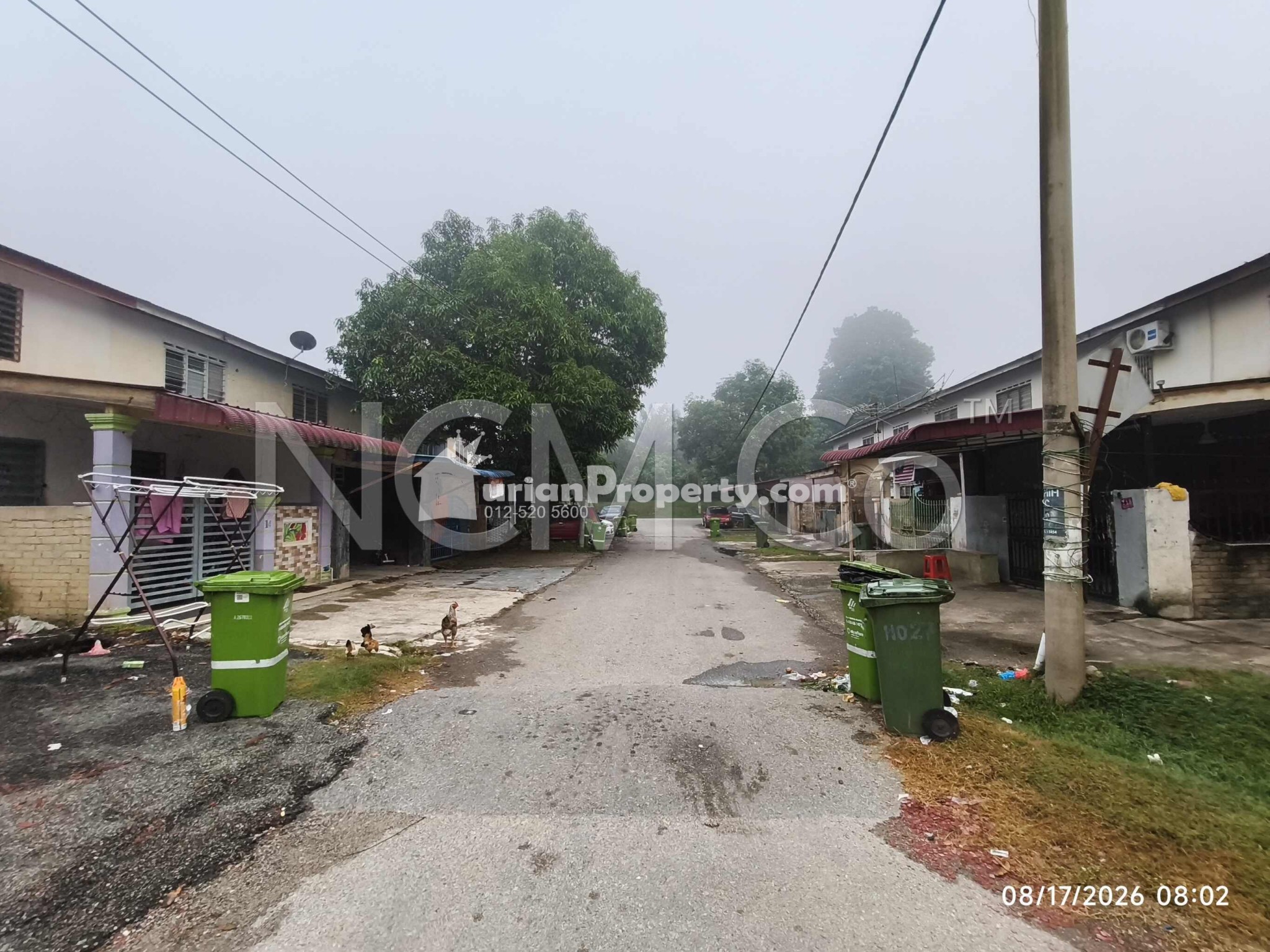 Terrace House For Auction at Taman Mentakab Indah