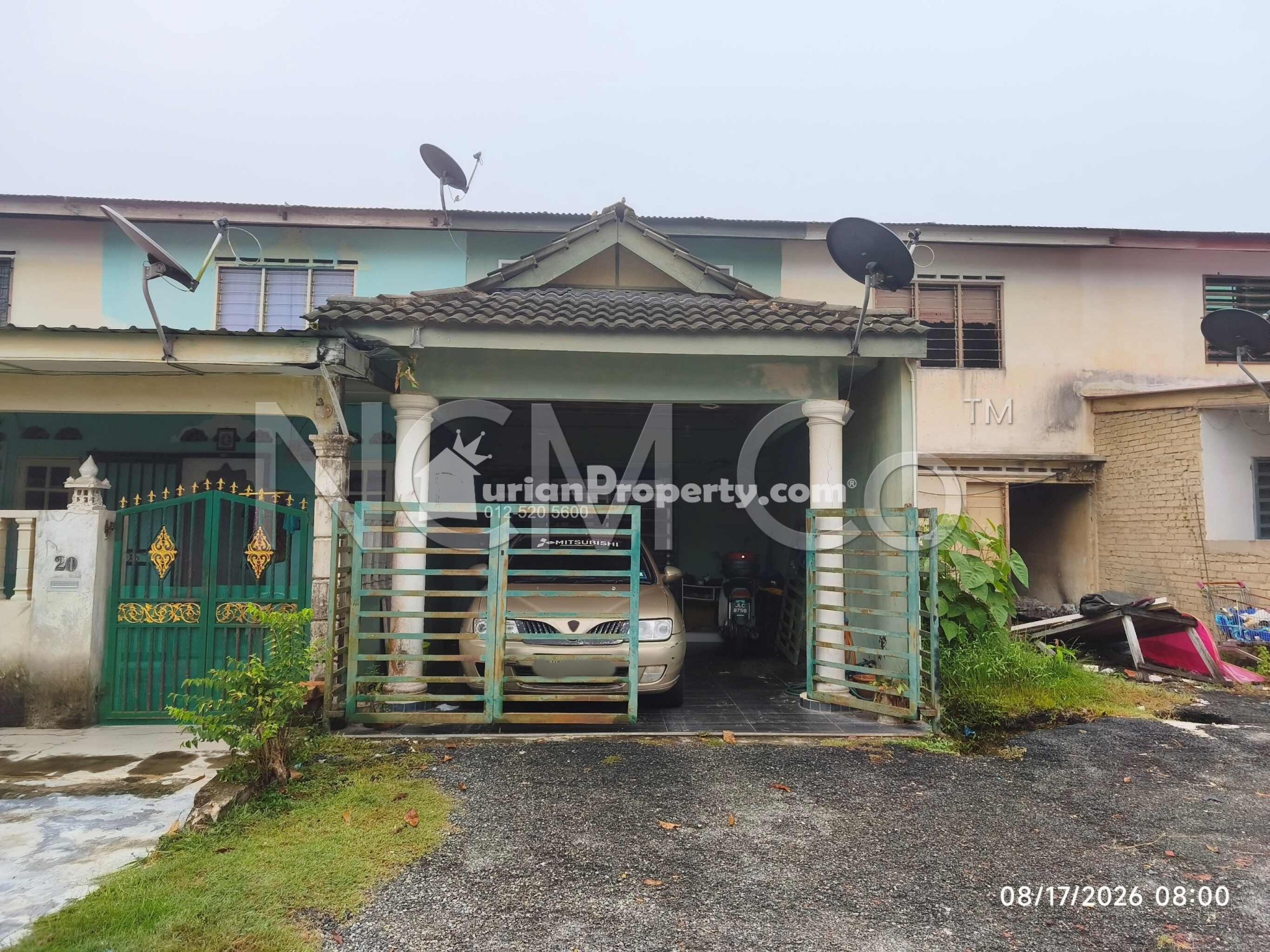 Terrace House For Auction at Taman Mentakab Indah