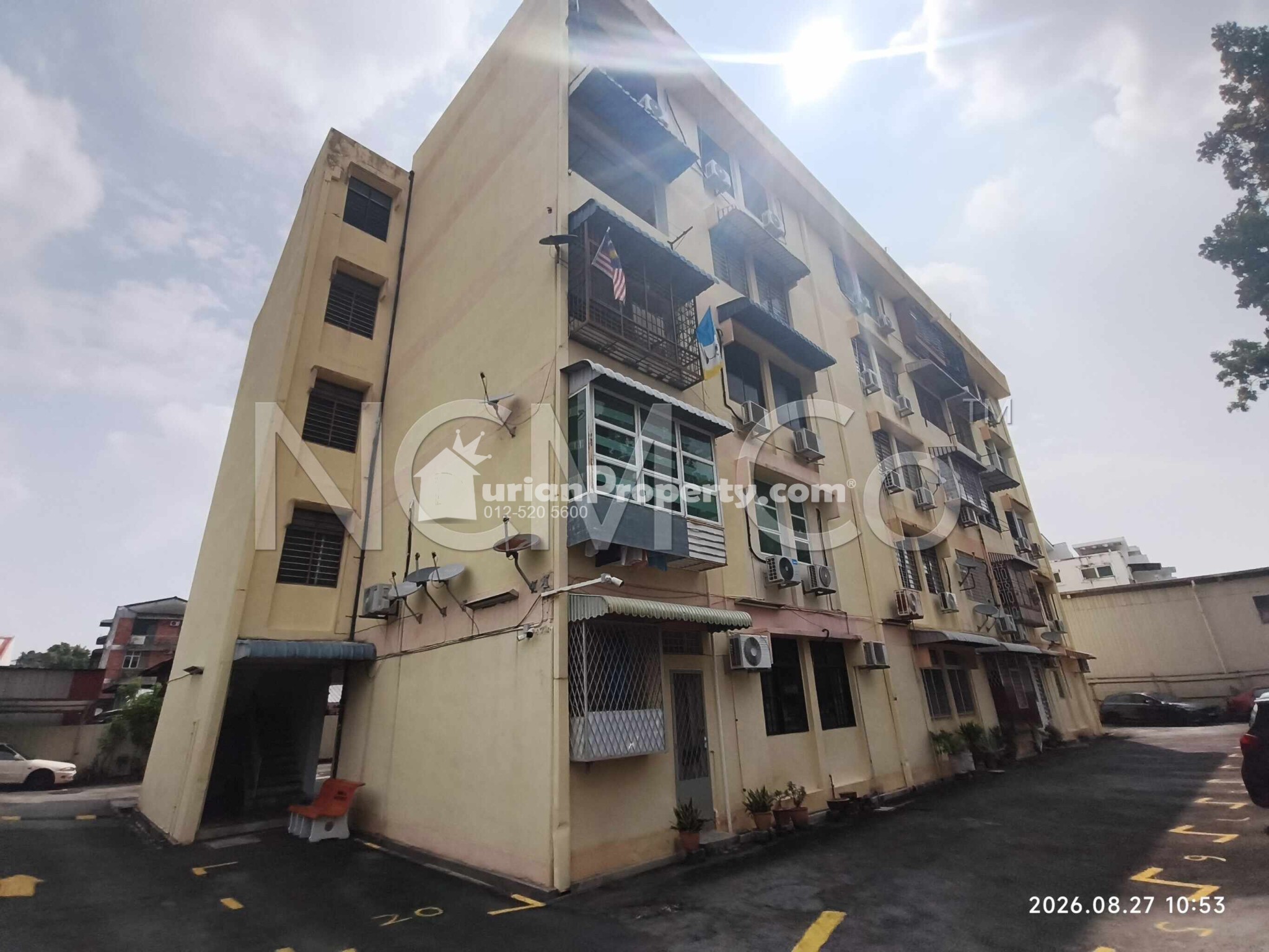 Flat For Auction at Taman Wangi