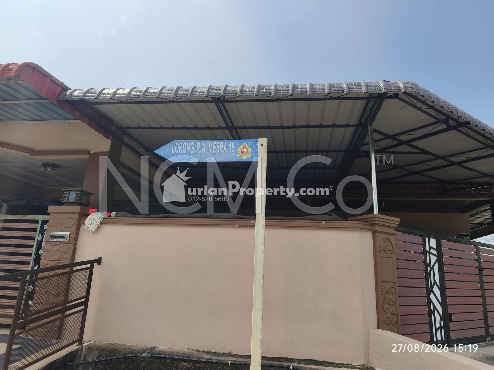 Terrace House For Auction at Taman Ria Mesra 11