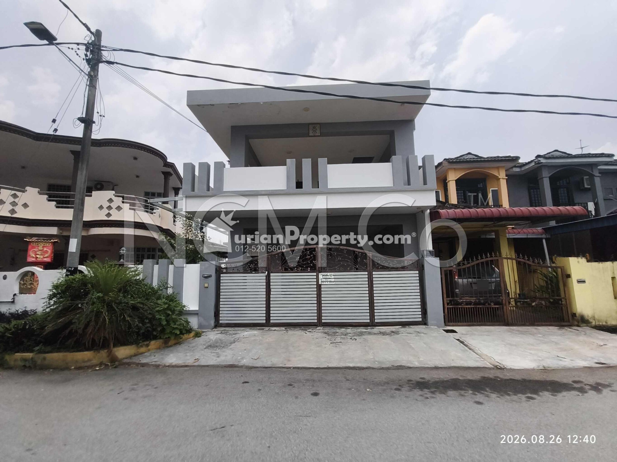 Terrace House For Auction at Taman Machang Bubok