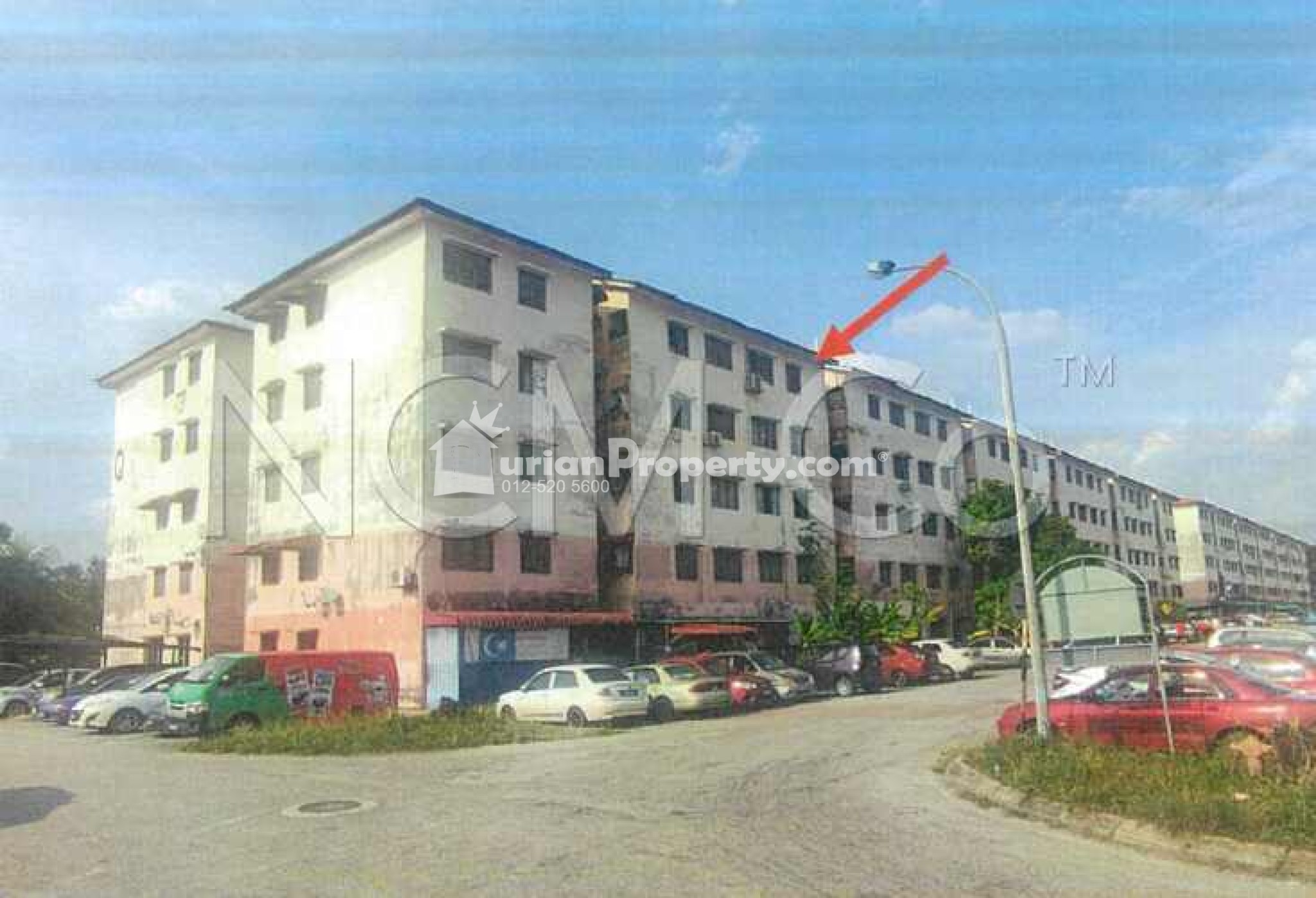 Flat For Auction at Pangsapuri Baiduri