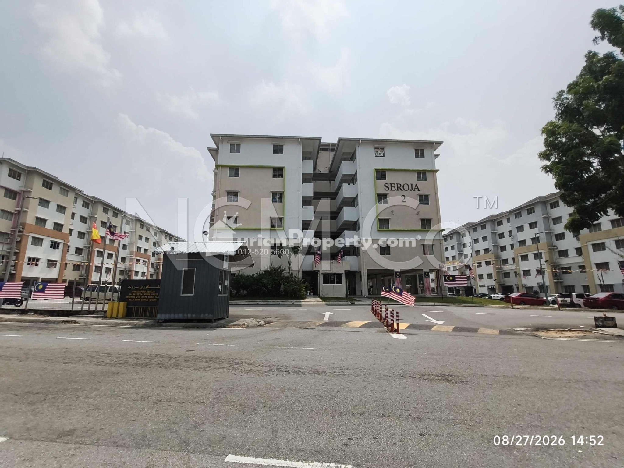 Flat For Auction at Pangsapuri Seroja