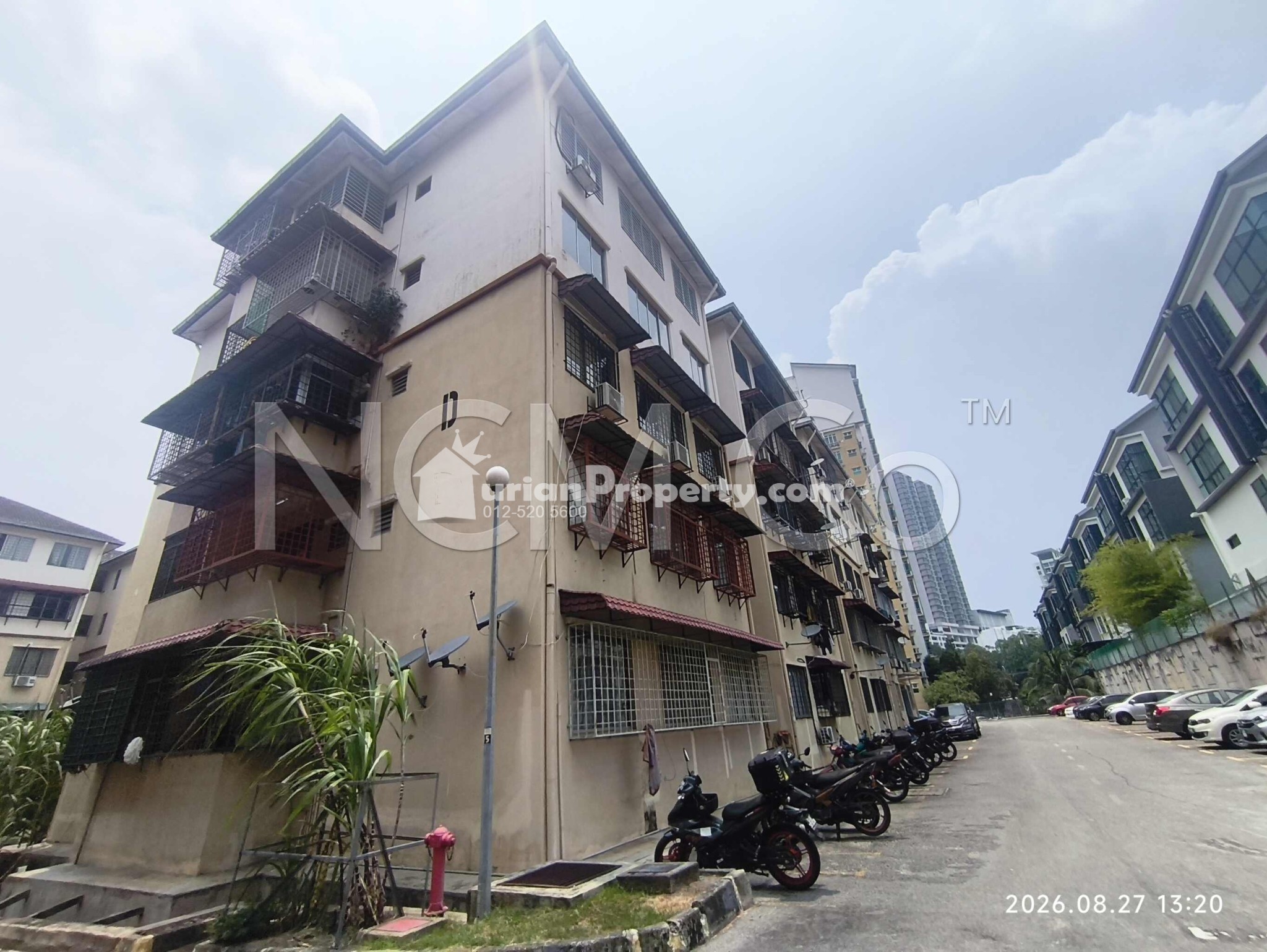 Apartment For Auction at Pangsapuri Orkid