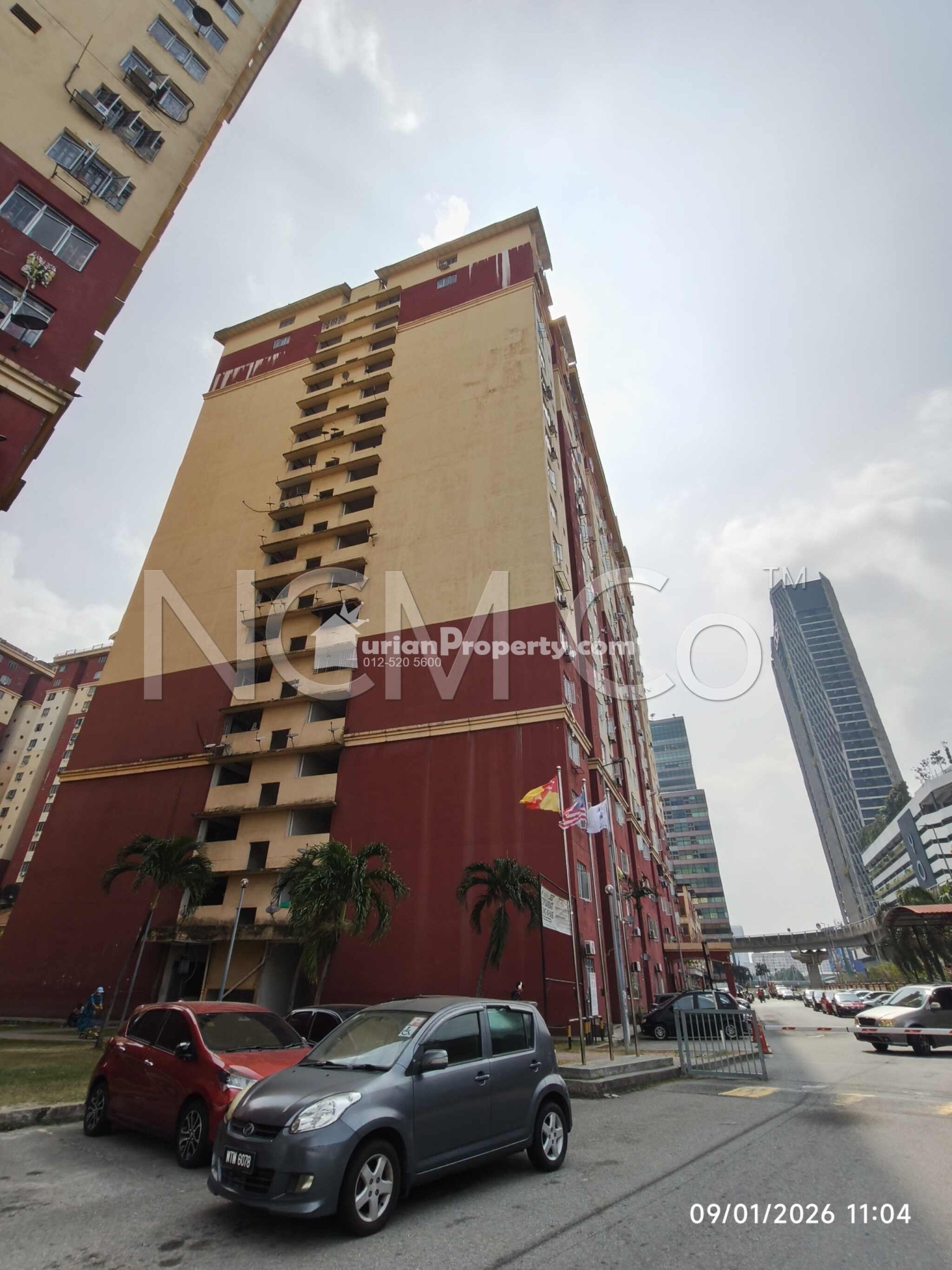 Apartment For Auction at Mentari Court 1