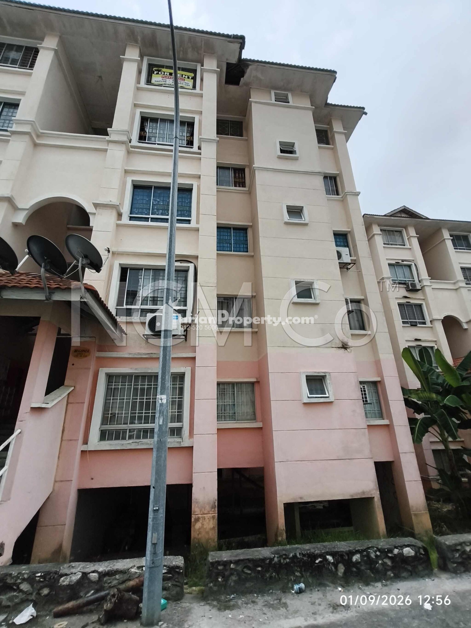 Apartment For Auction at Residensi Warnasari 3