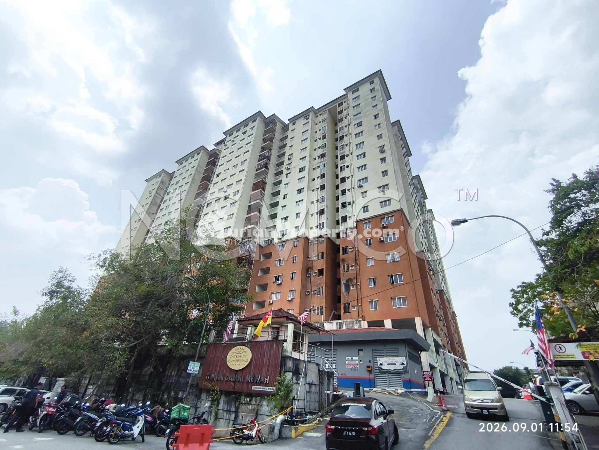 Apartment For Auction at Pangsapuri Damai Mewah