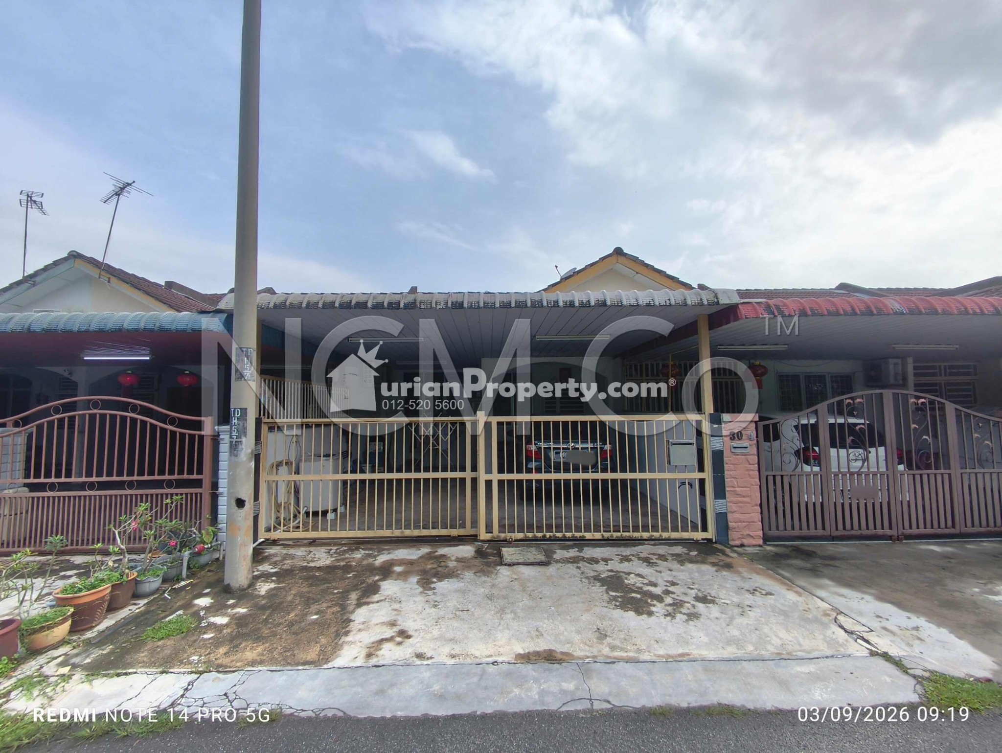 Terrace House For Auction at Taman Damai