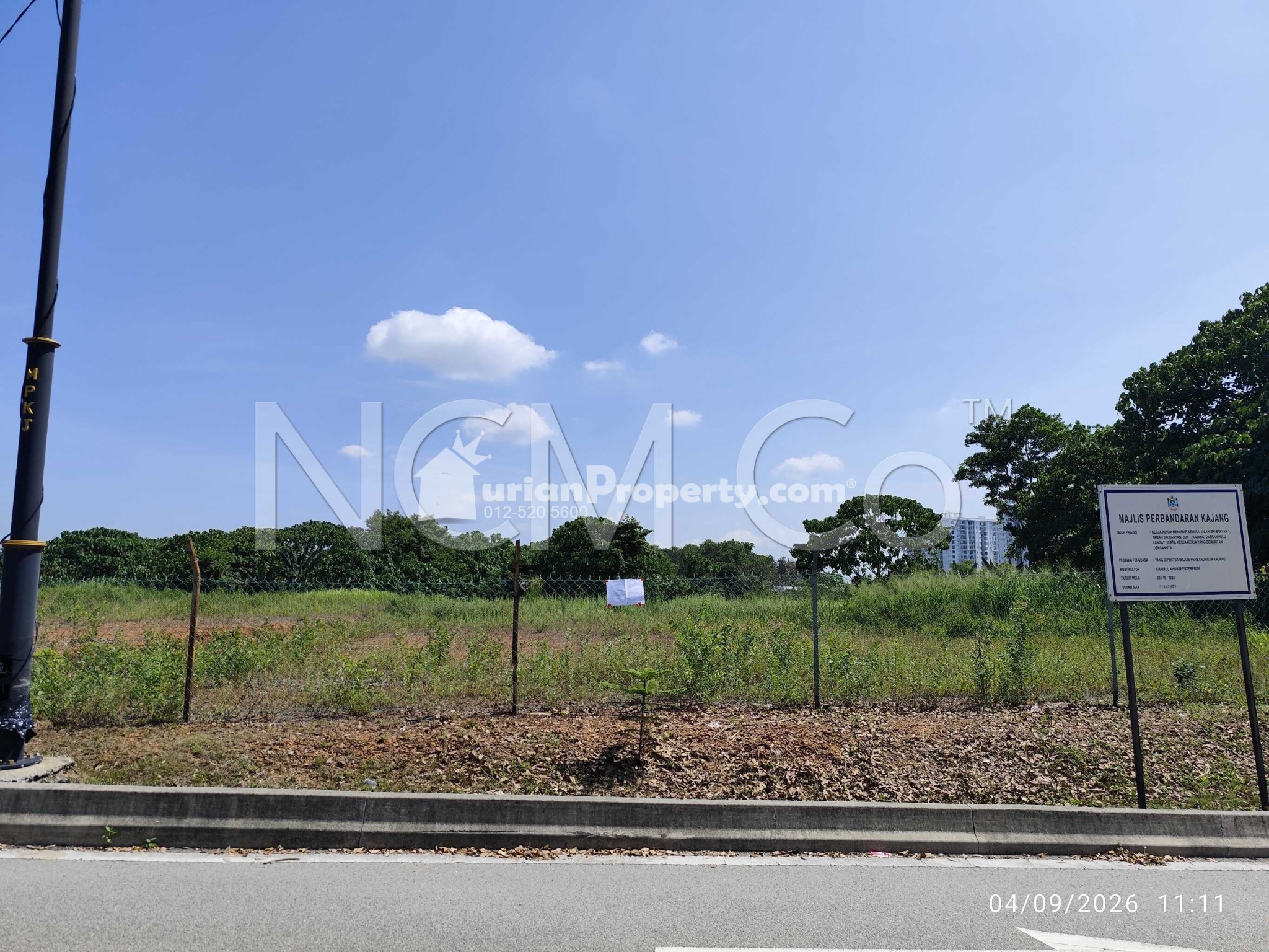 Residential Land For Auction at Country Heights Kajang
