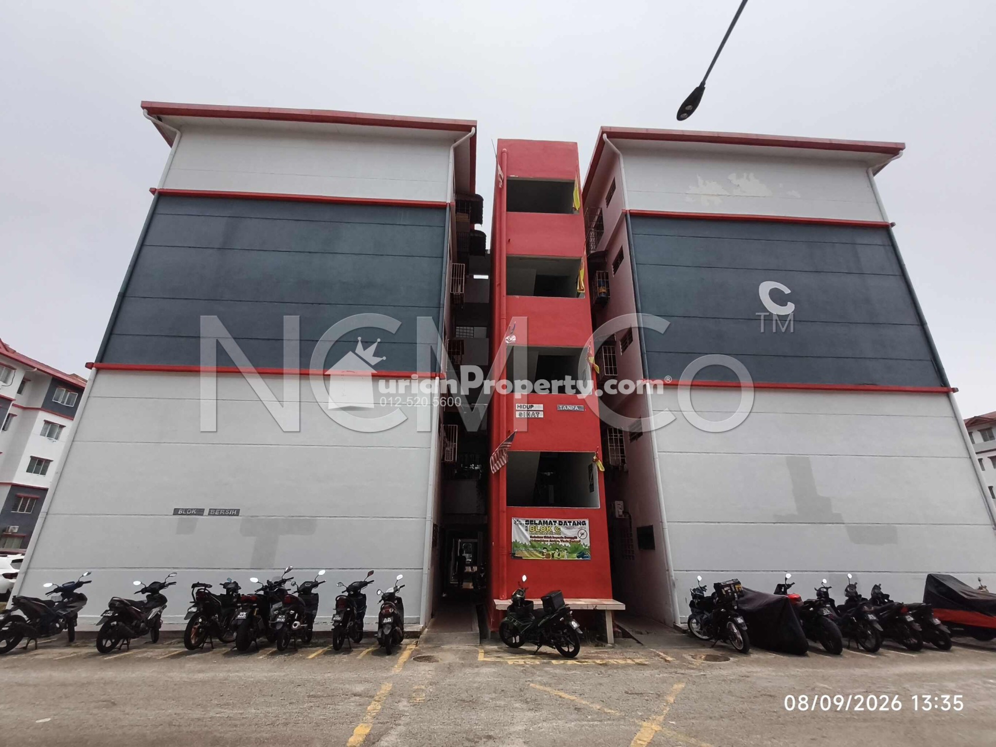 Apartment For Auction at Pangsapuri Seri Saujana